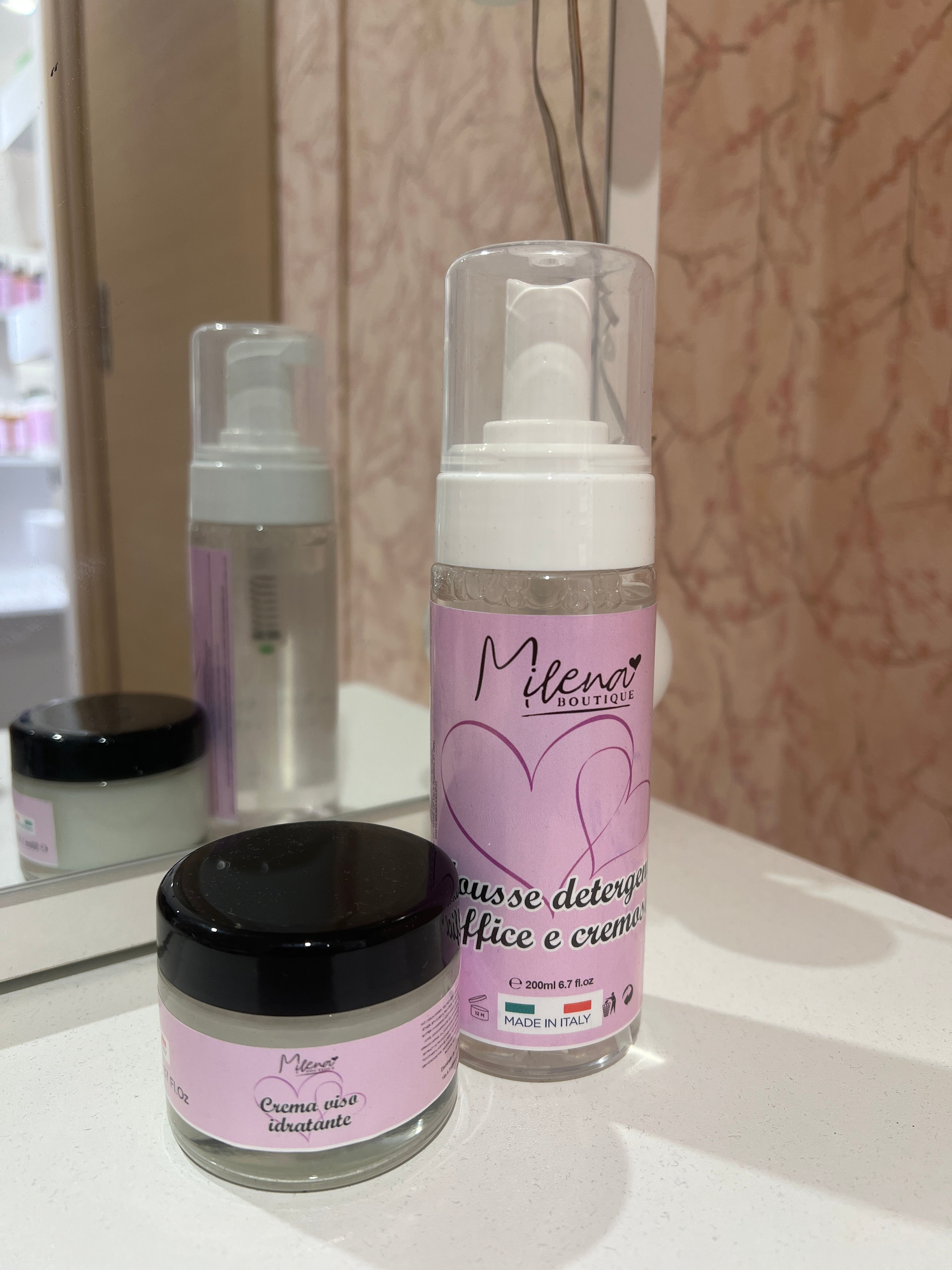 KIT MOUSE DETERGENTE VISO&CREMA VISO