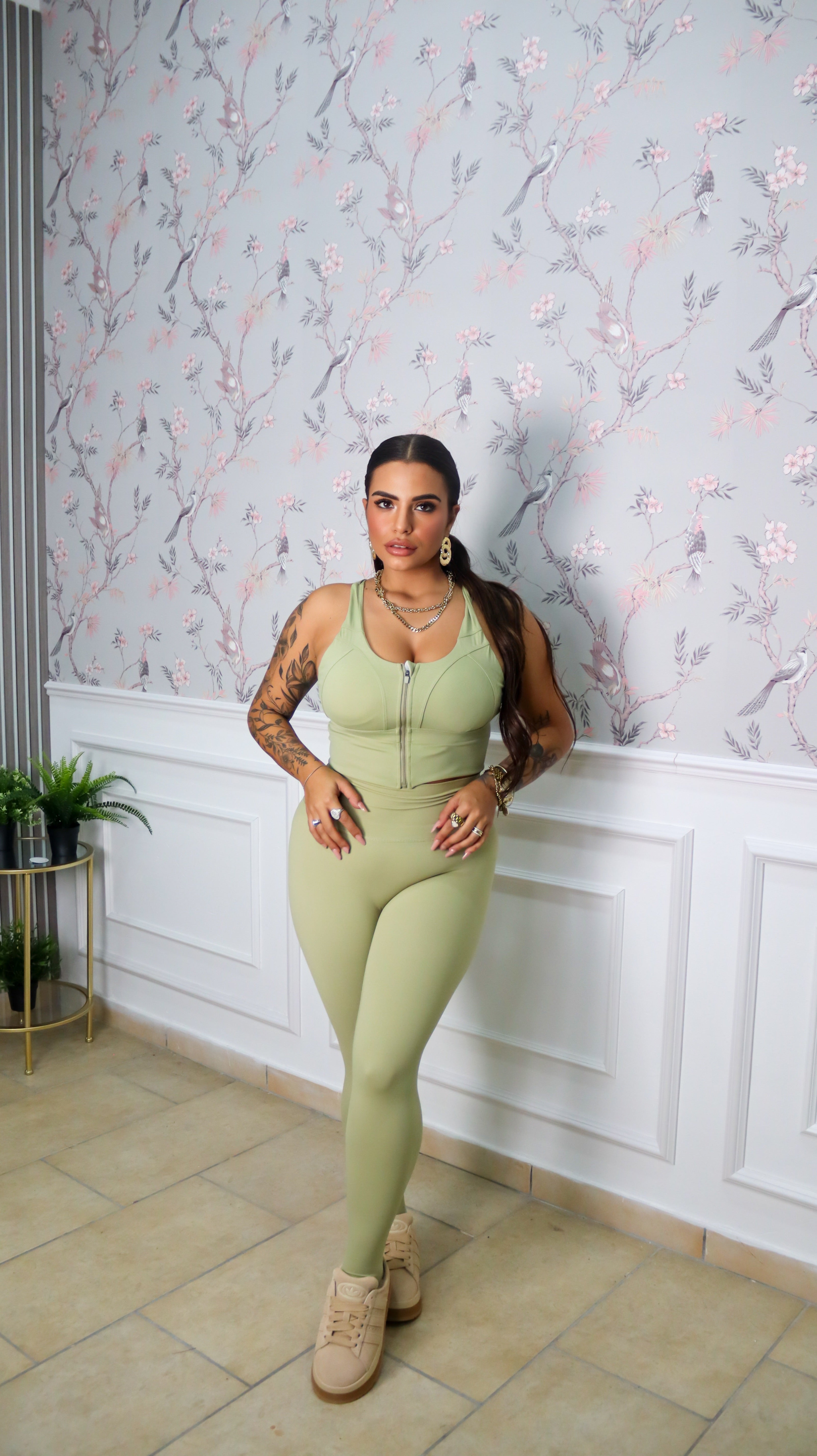 COORDINATO FITNESS - GREEN