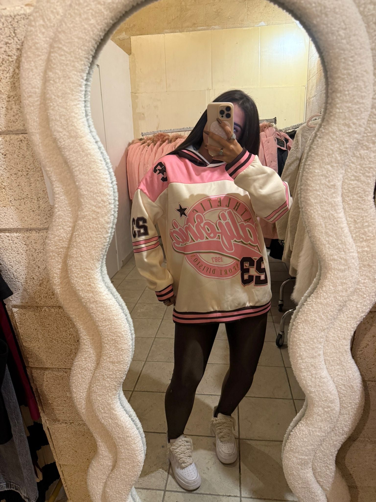 COORDINATO CALIFORNIA - PINK&BROWN