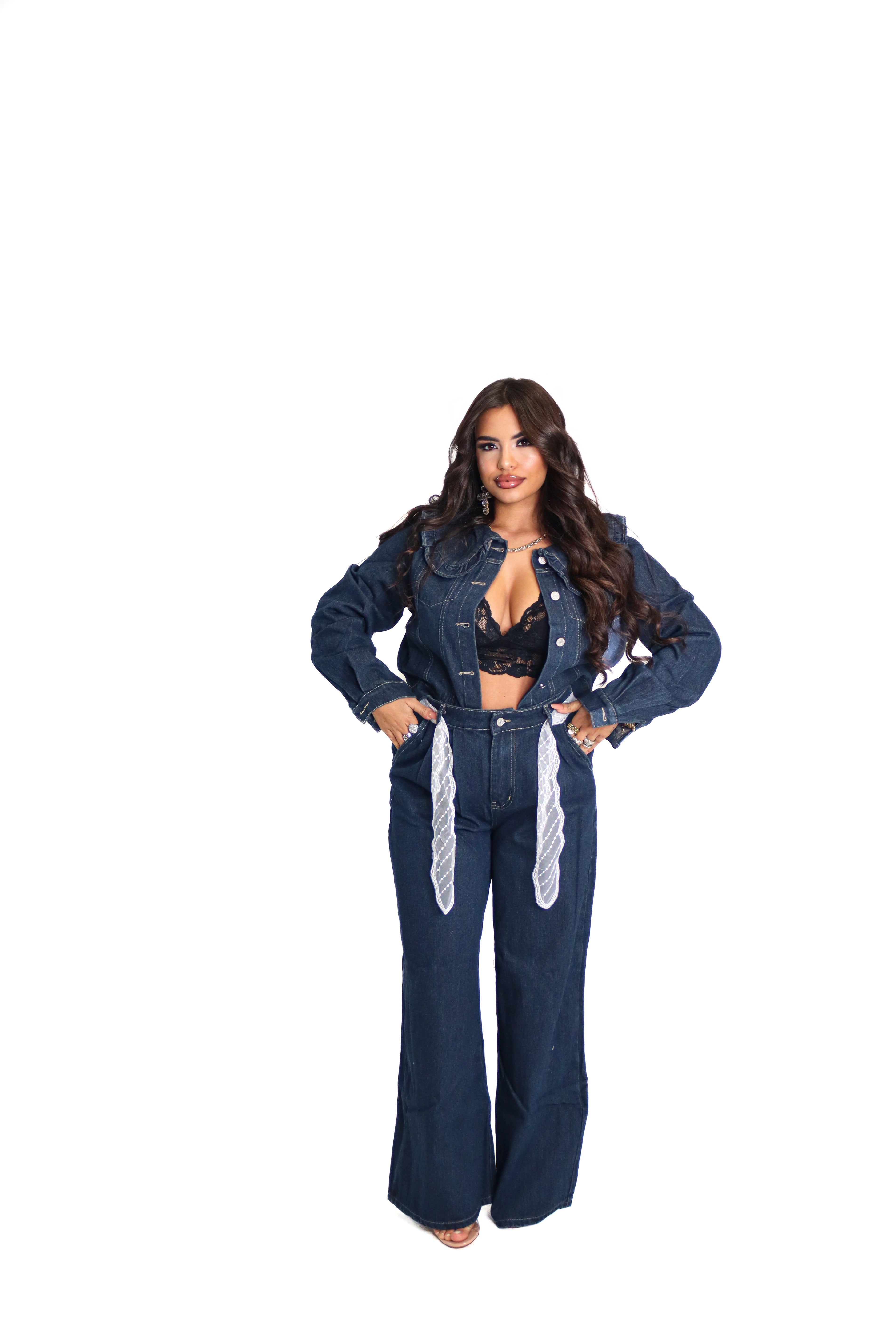 COORDINATO DENIM BLUE - MIL