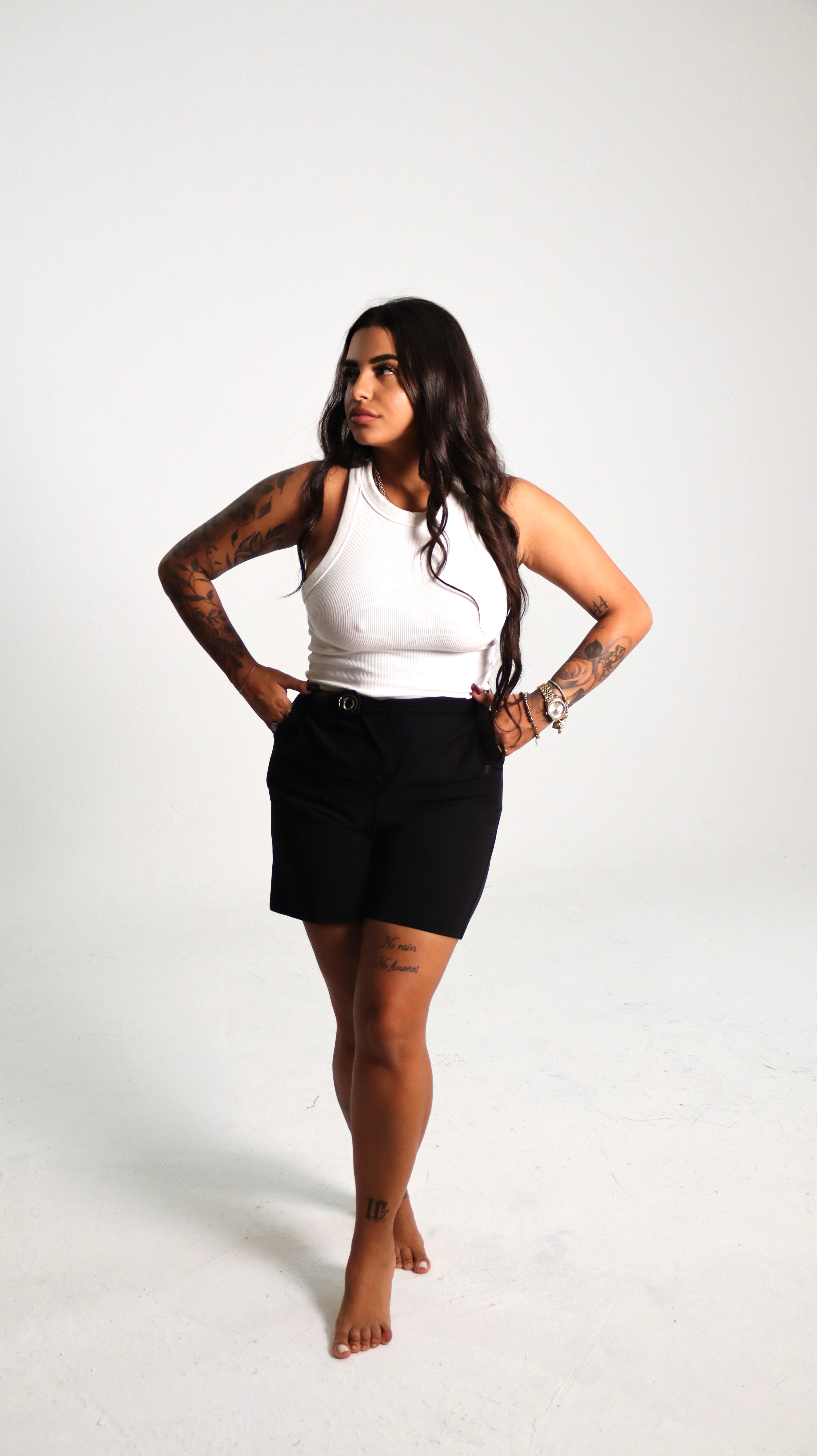 SHORTS ELEGANT BLACK