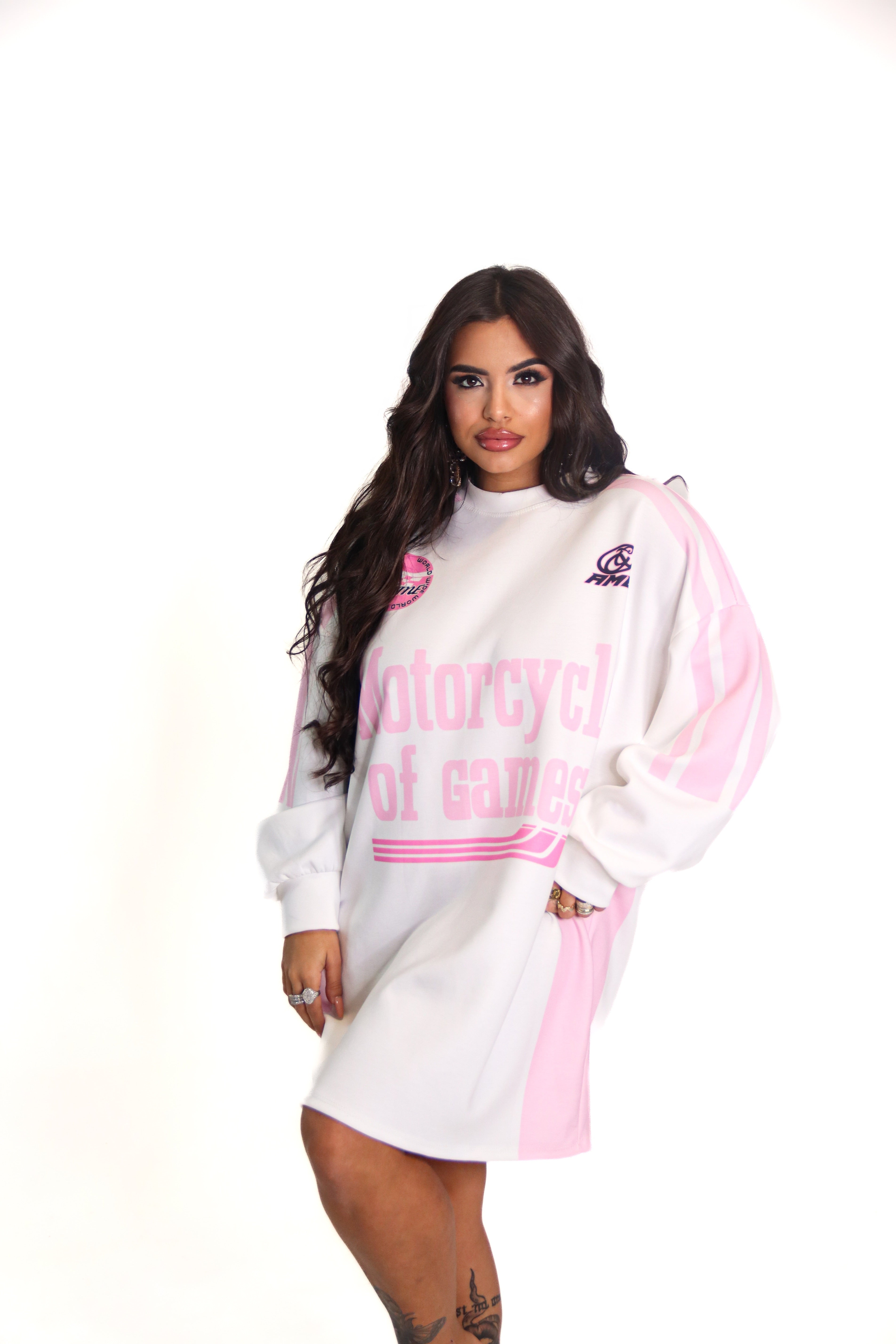 MAGLIA OVER WHITE - MOTORCYCLE