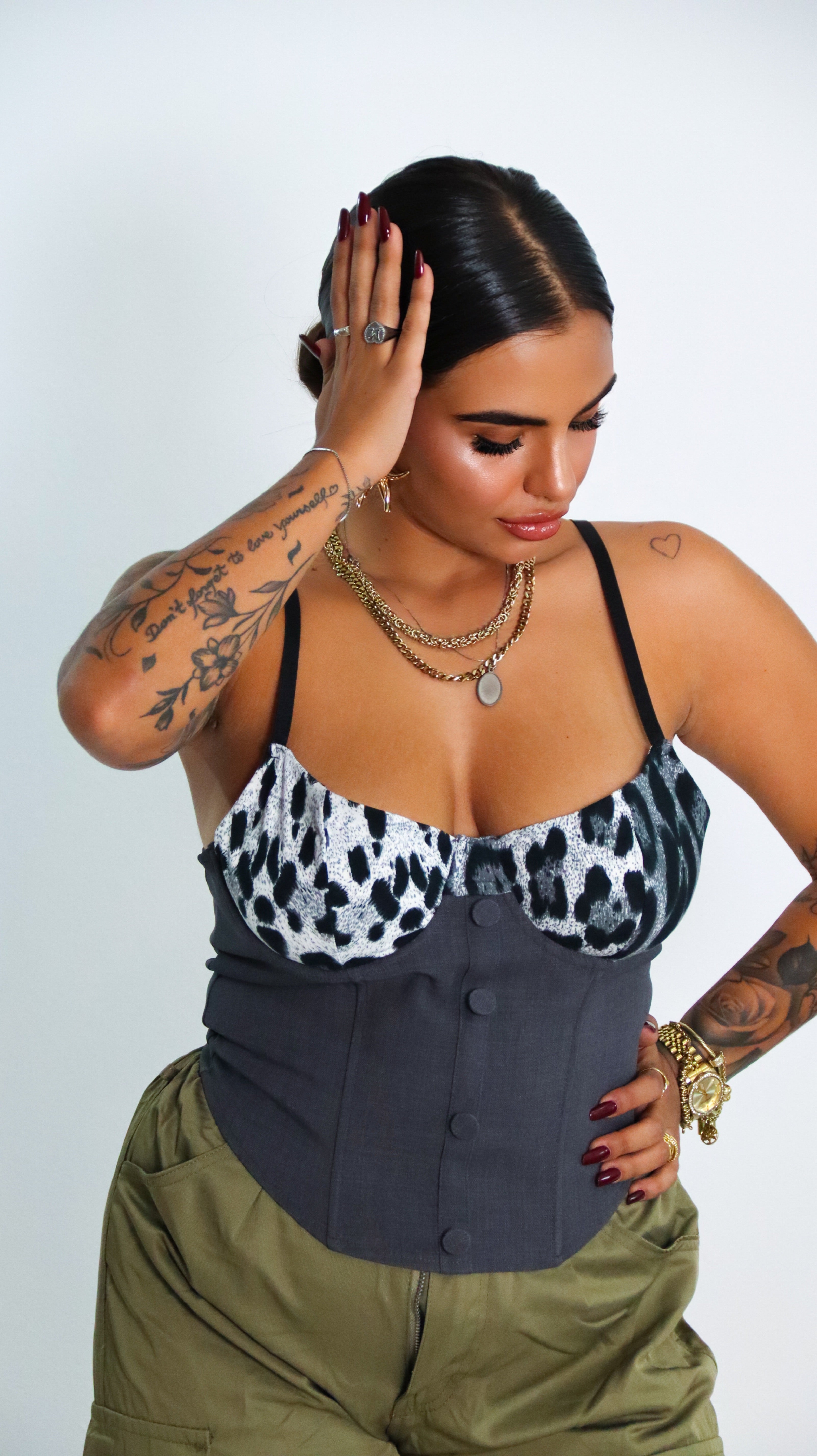 CORPETTO GREY LEOPARD