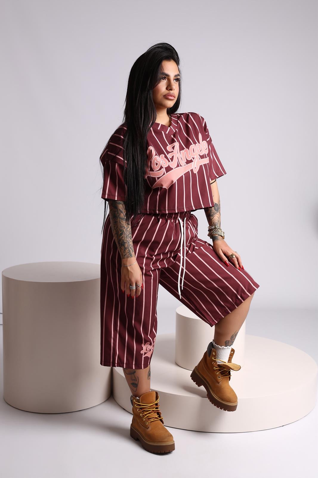 COORDINATO BORDEAUX - LOS ANGELES