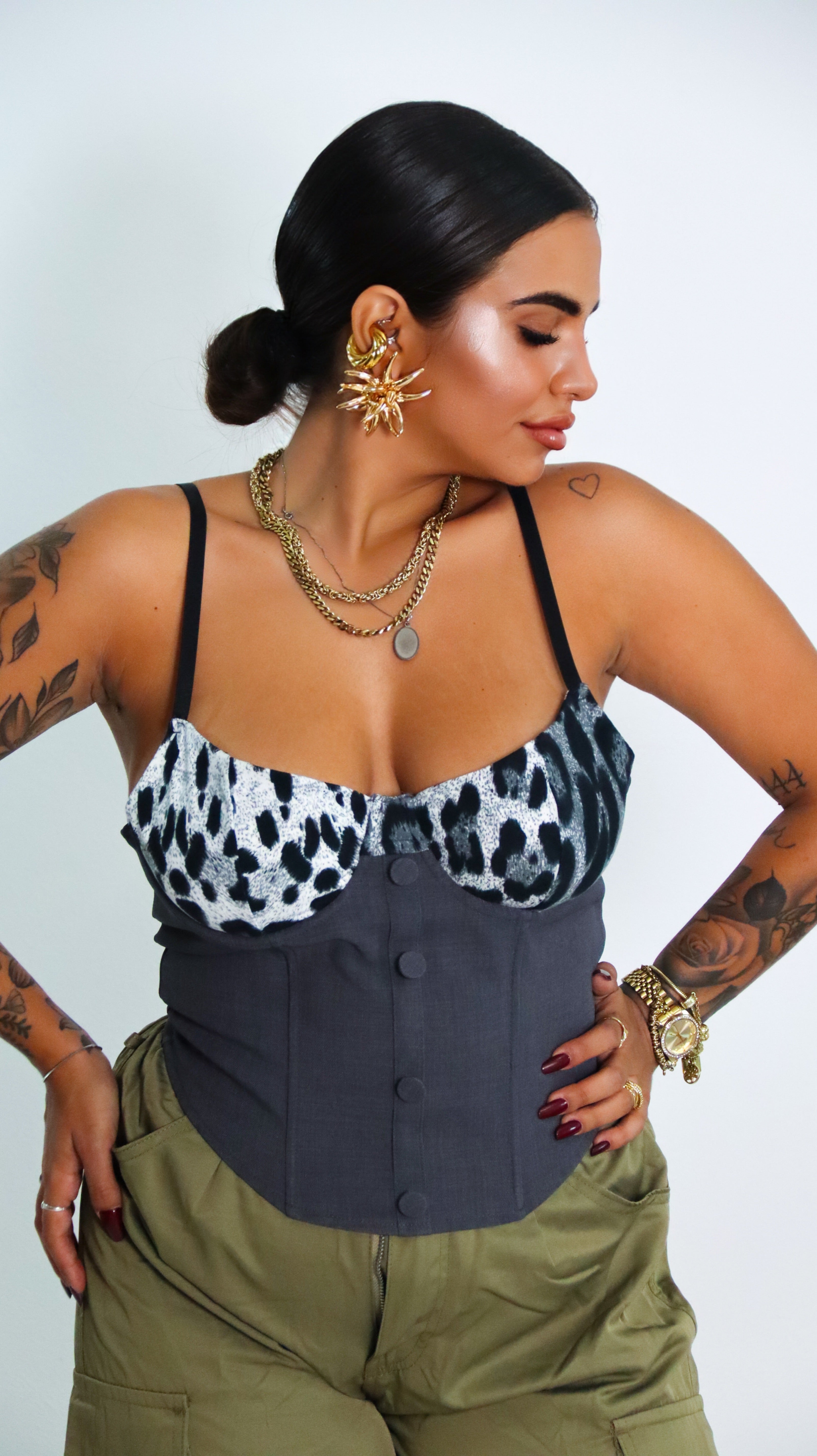 CORPETTO GREY LEOPARD