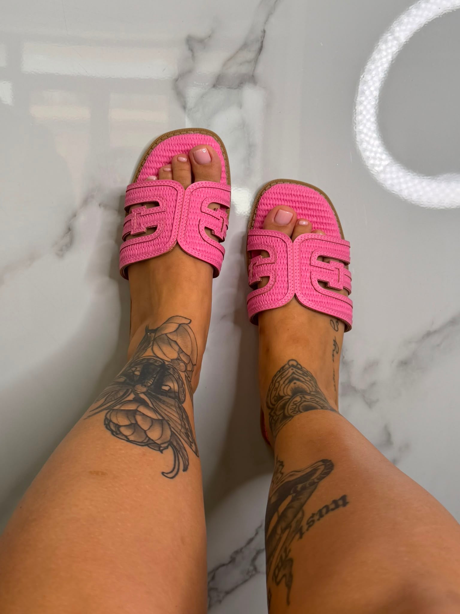 CIABBY MOD INTRECCIO HERMMES - PINK