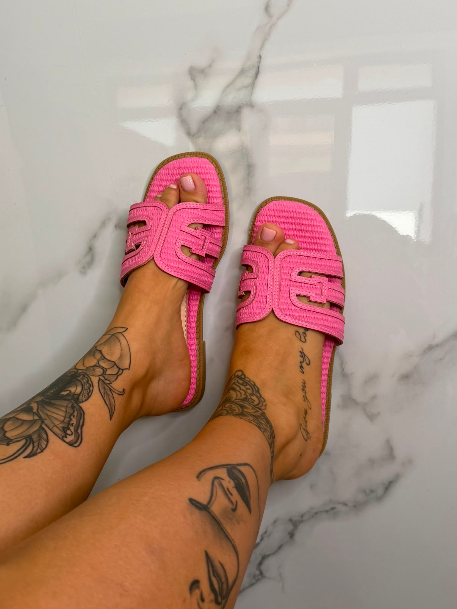 CIABBY MOD INTRECCIO HERMMES - PINK