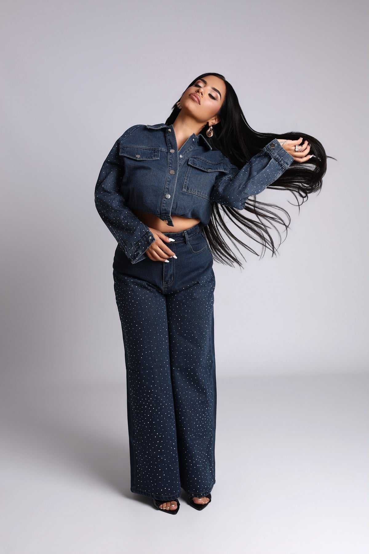 COORDINATO DENIM DIAMOND - QUEEN