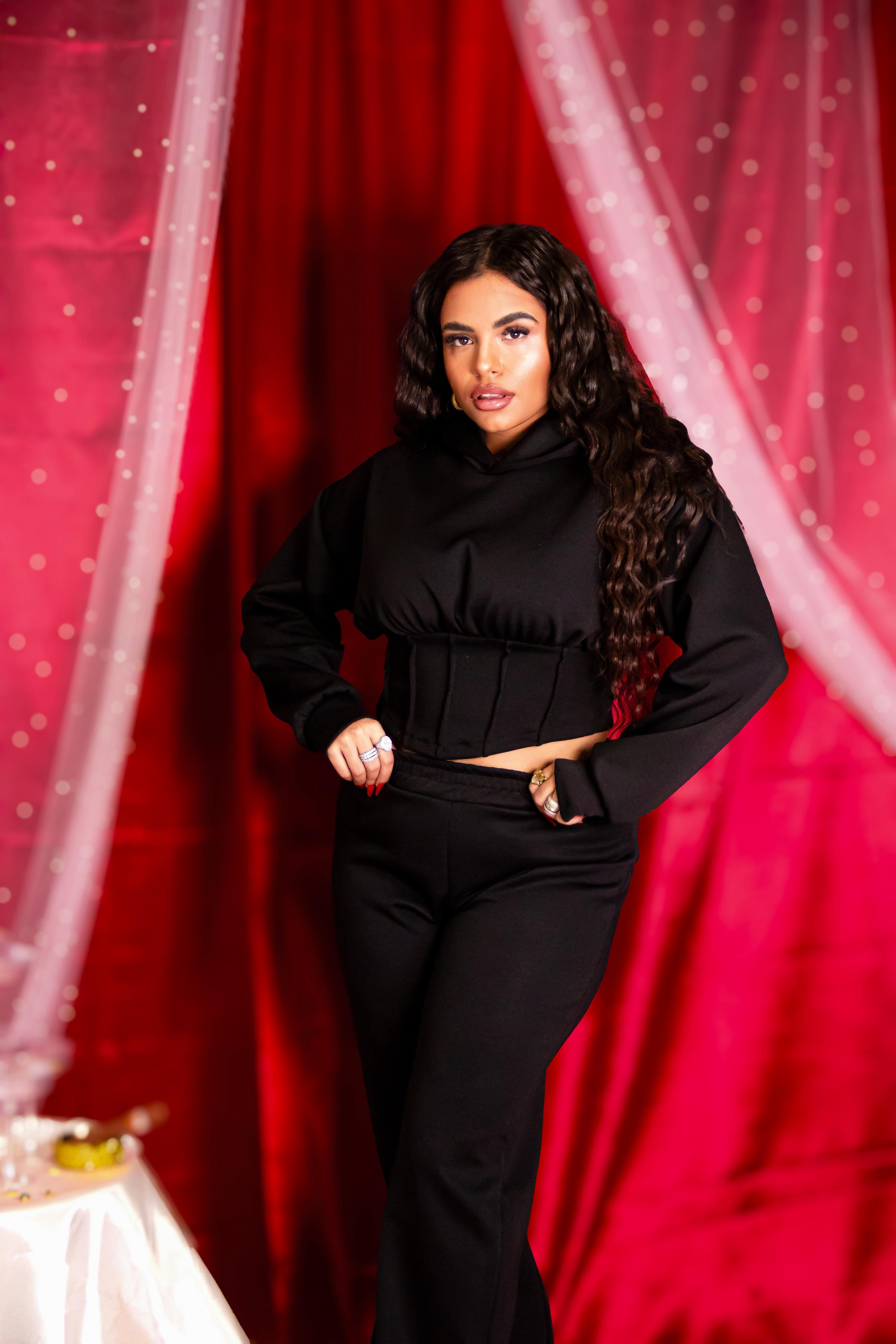 COORDINATO BLACK - CORSET