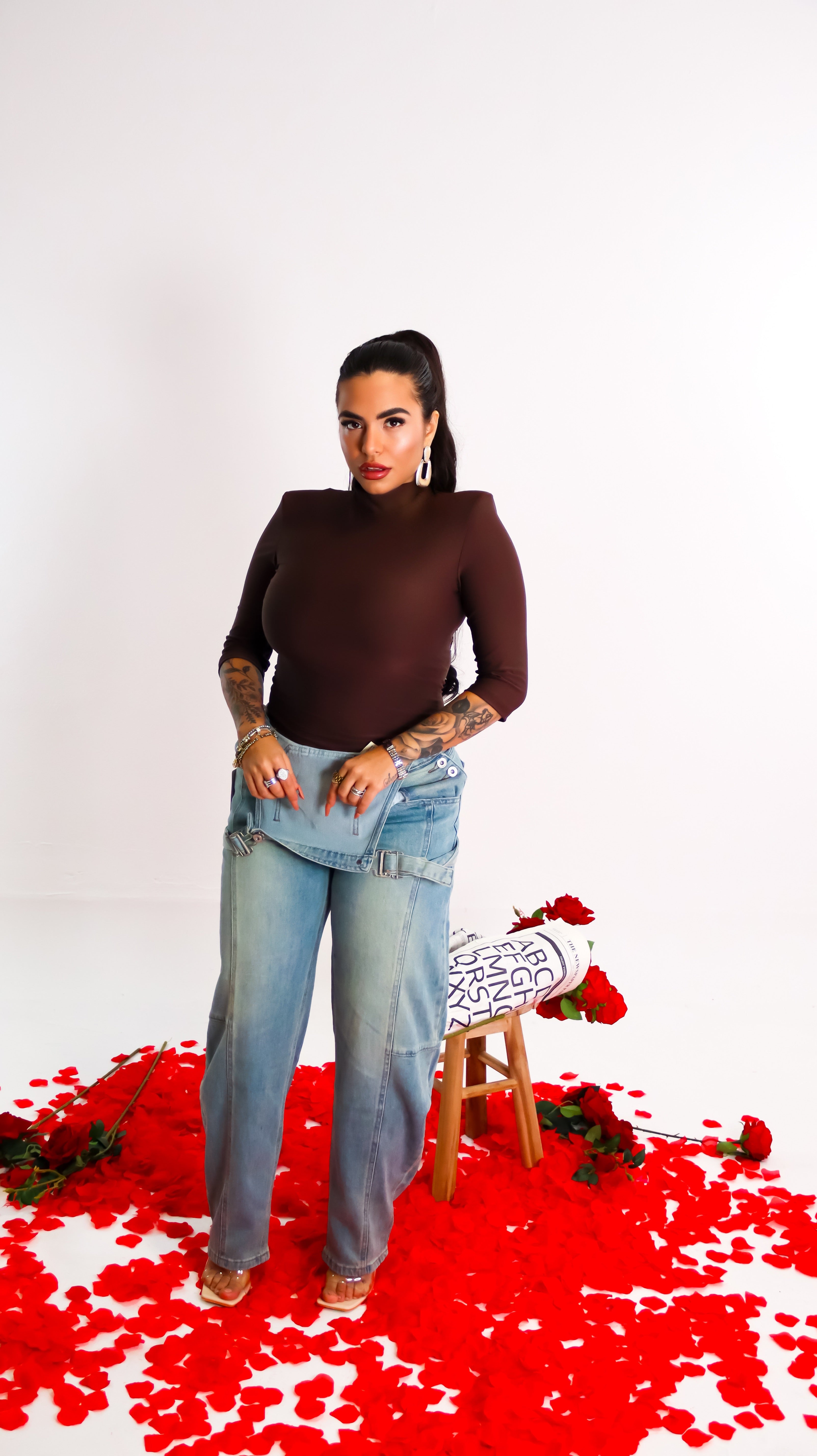 BODY SPALLINE - BROWN