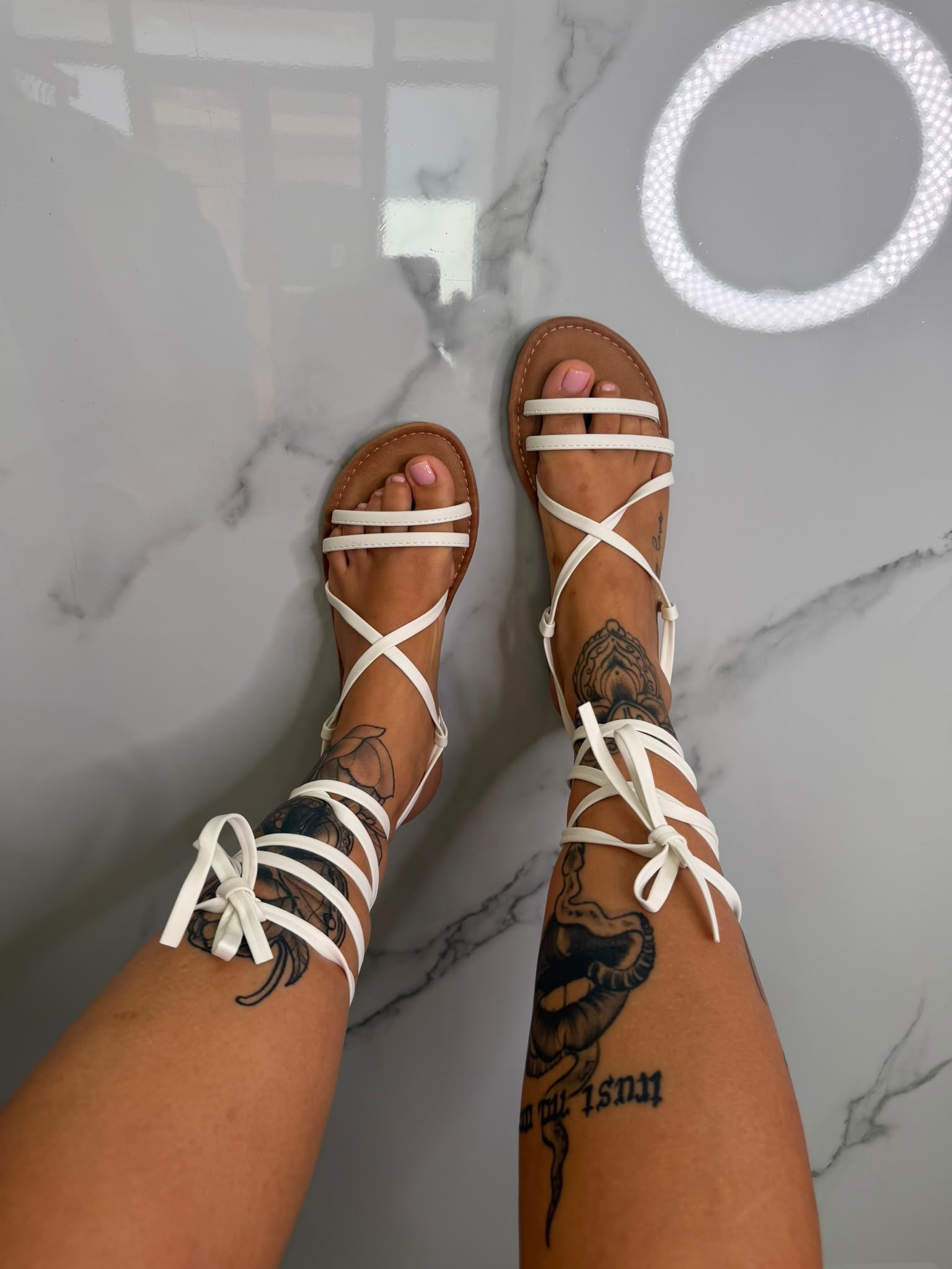 SANDALI WHITE - MIL