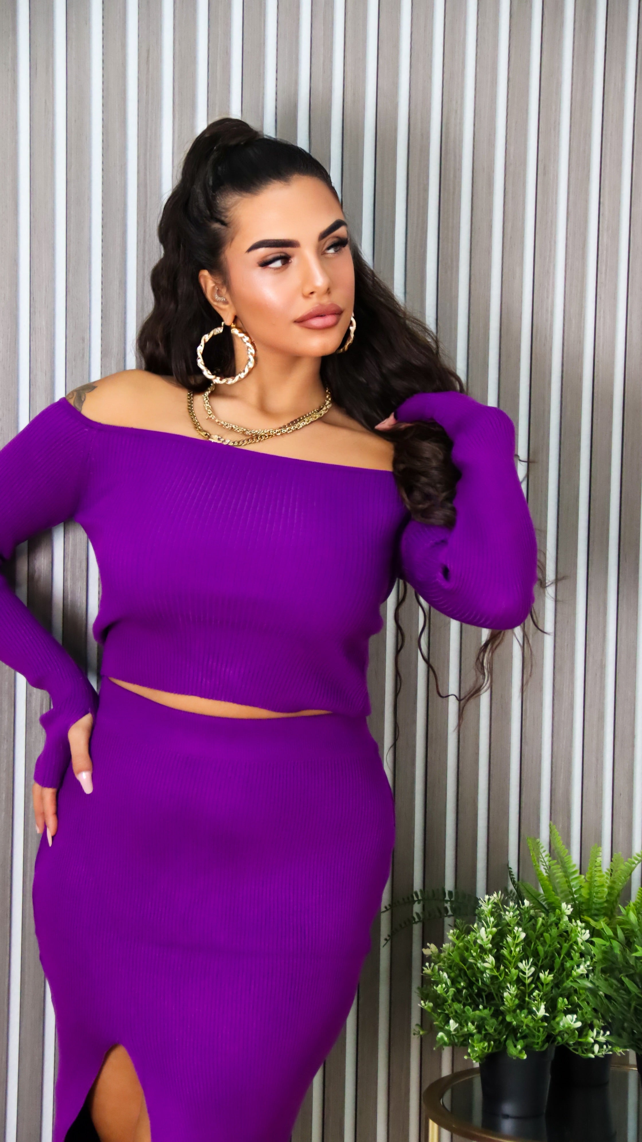 COORDINATO VIOLET MIL