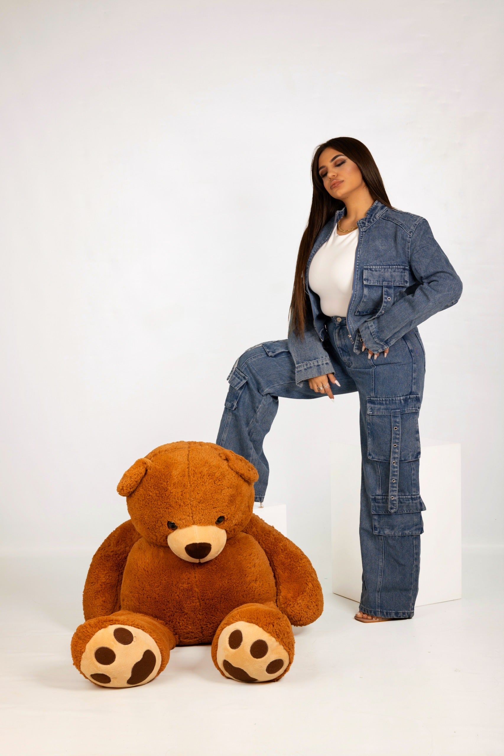 COORDINATO DENIM - CARGO