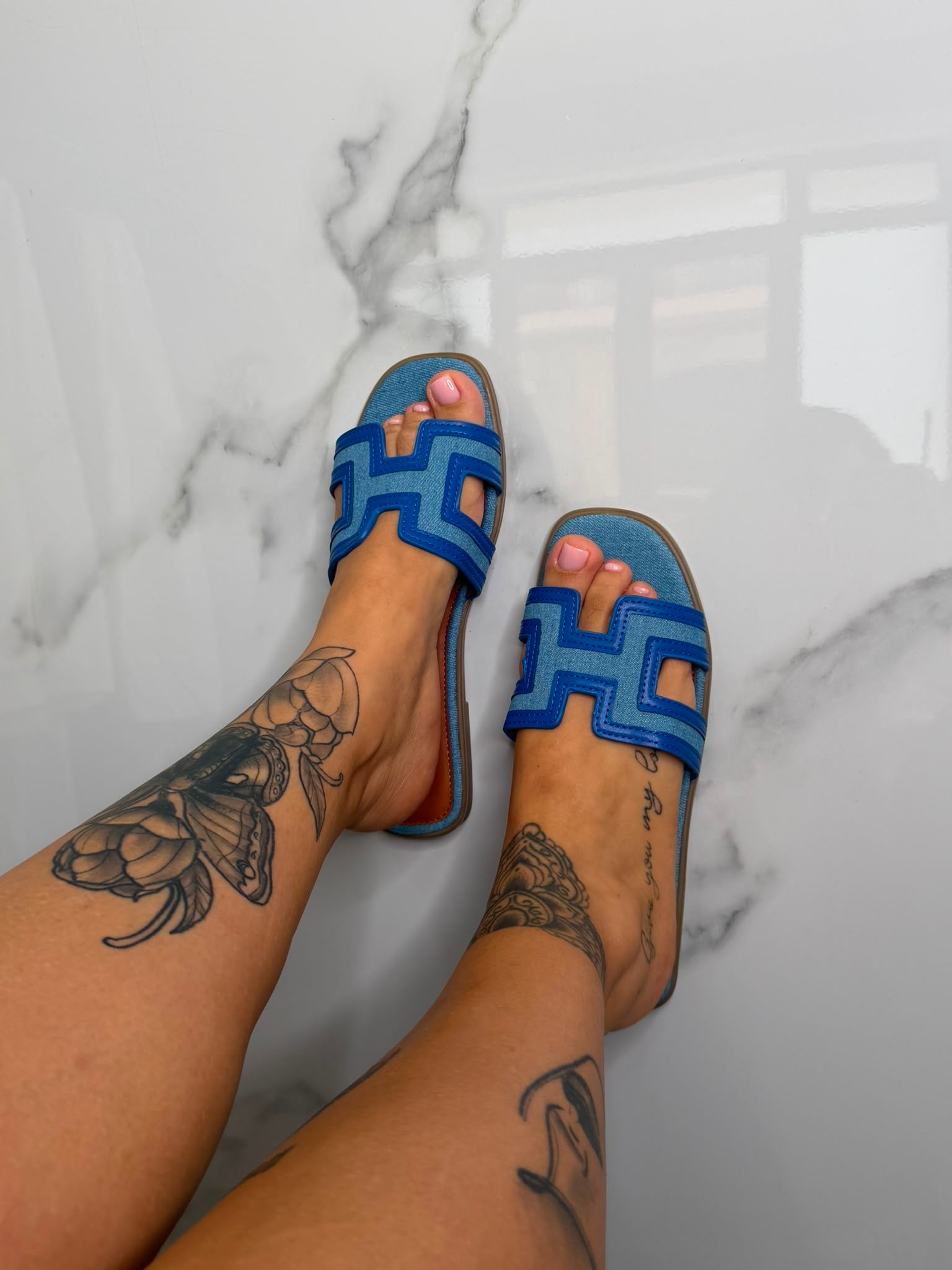CIABBY MOD HERMMES DENIM - DOUBLE