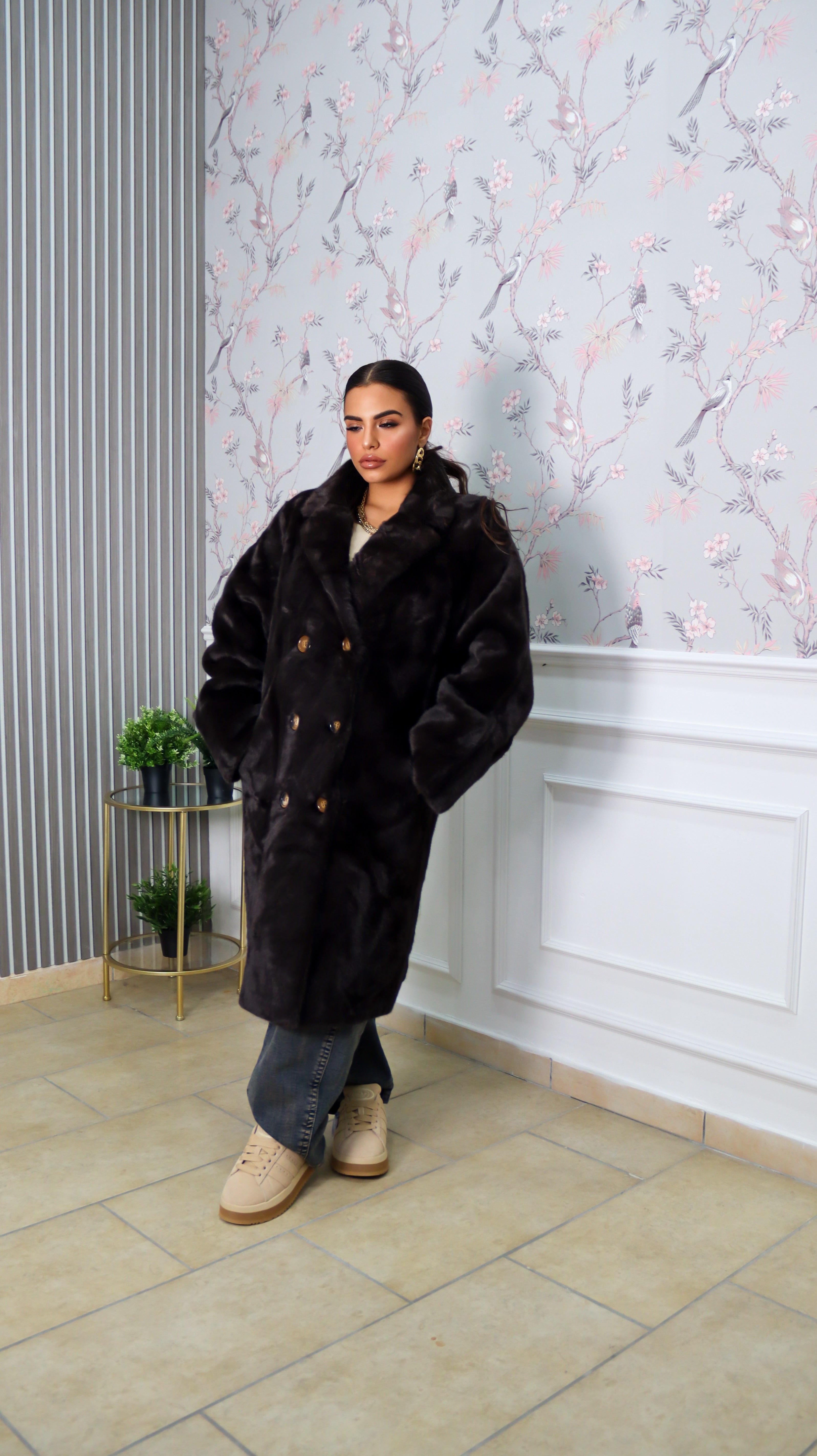 PELLICCIA LONG CHOCOLATE - MIL