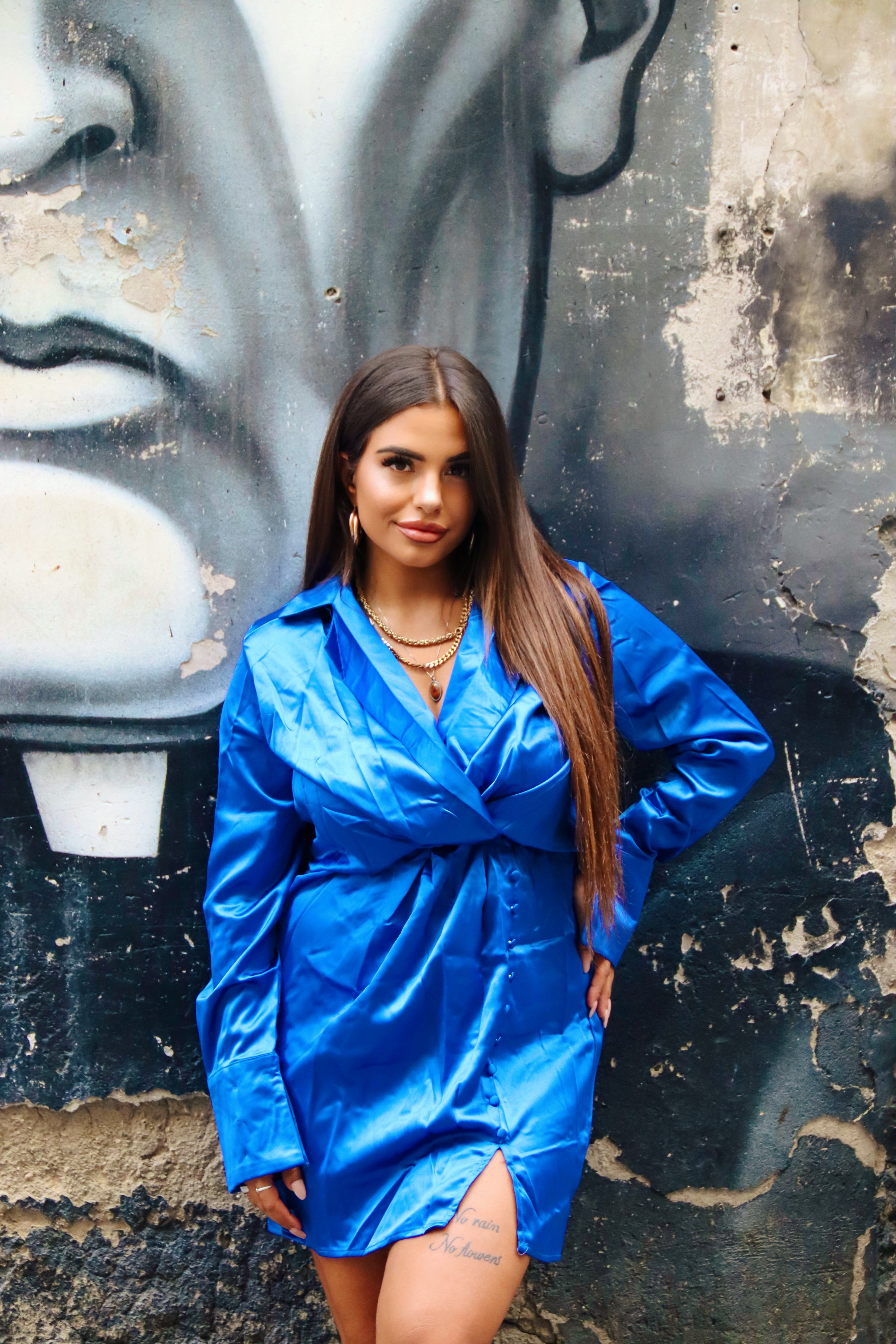 VESTITO SATIN - QUARTIERI