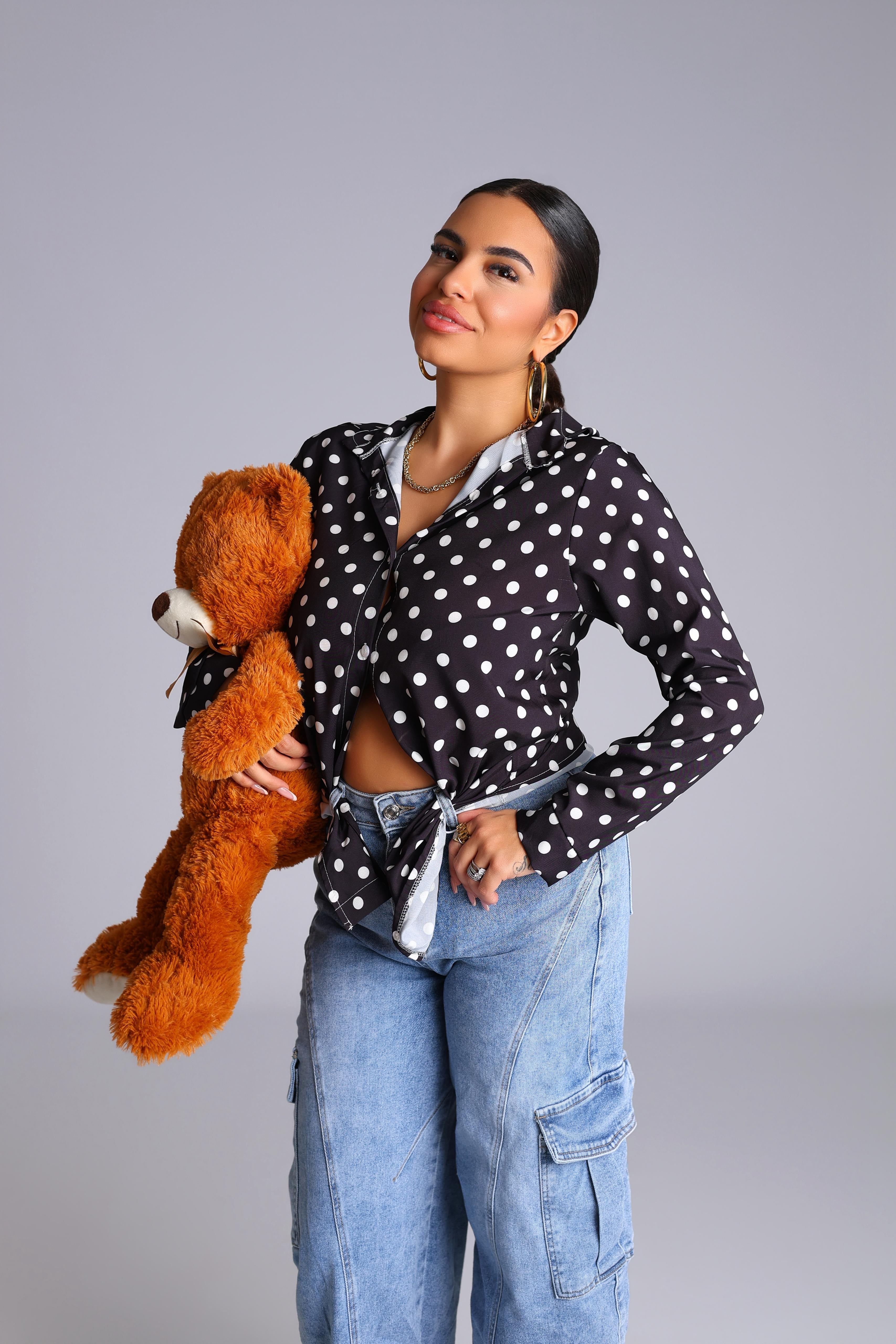 CAMICIA A POIS - MIL