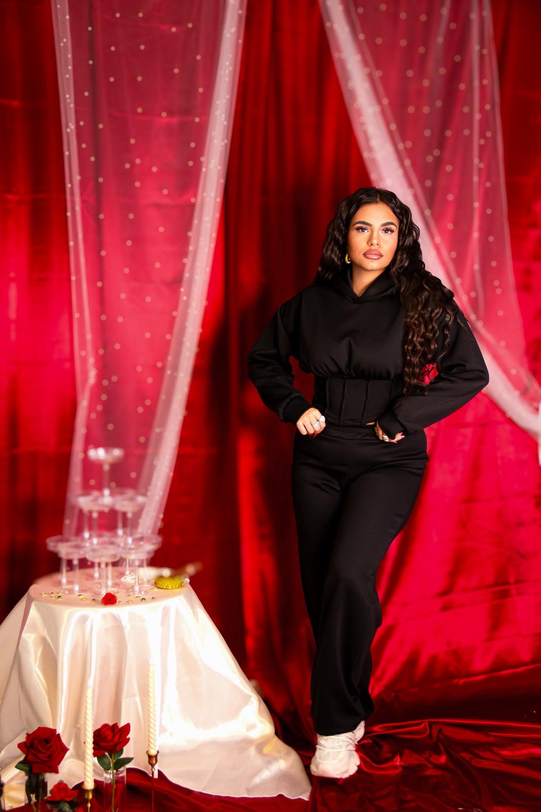 COORDINATO BLACK - CORSET