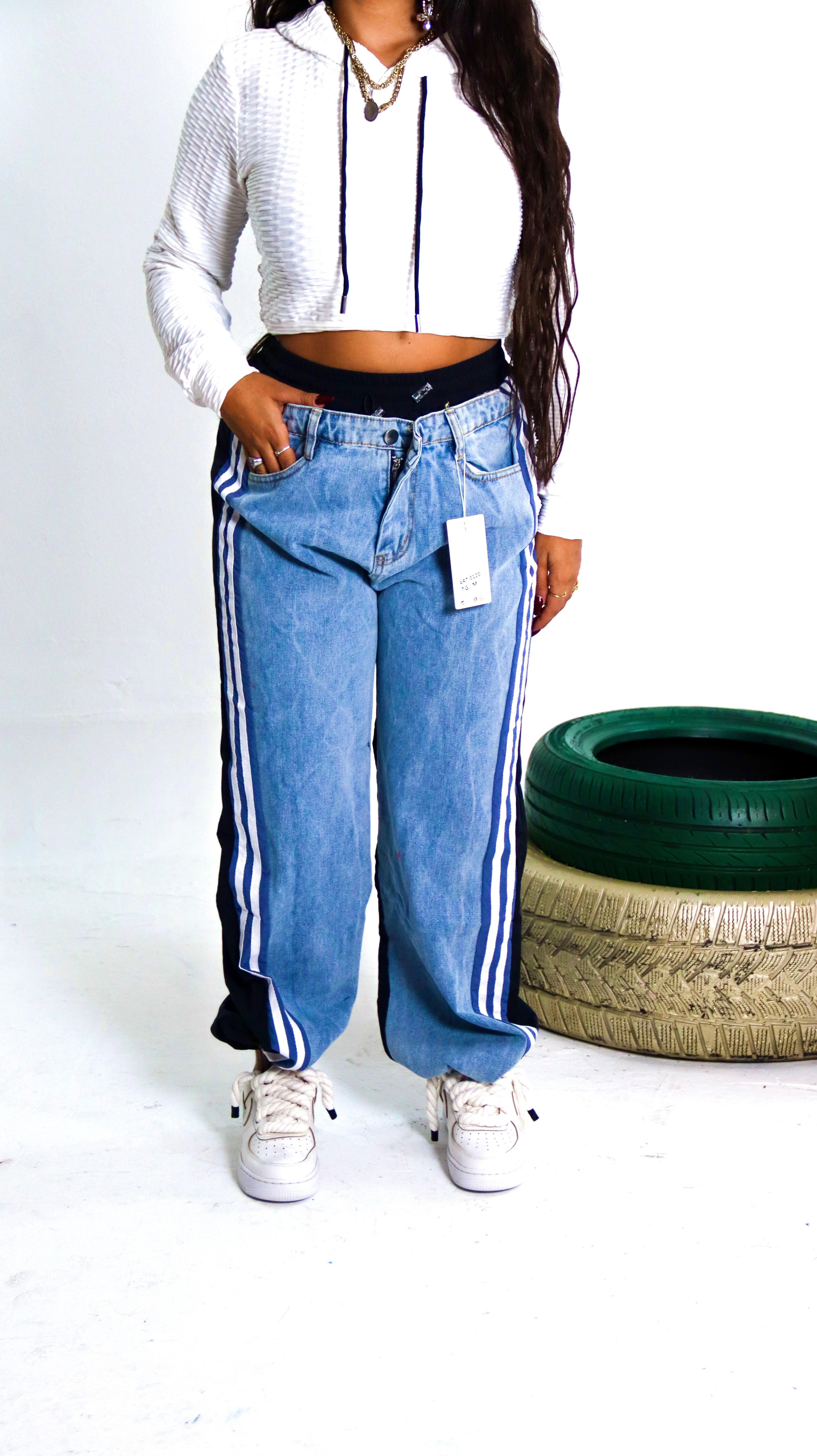 PANTALONE LINES DENIM MIL