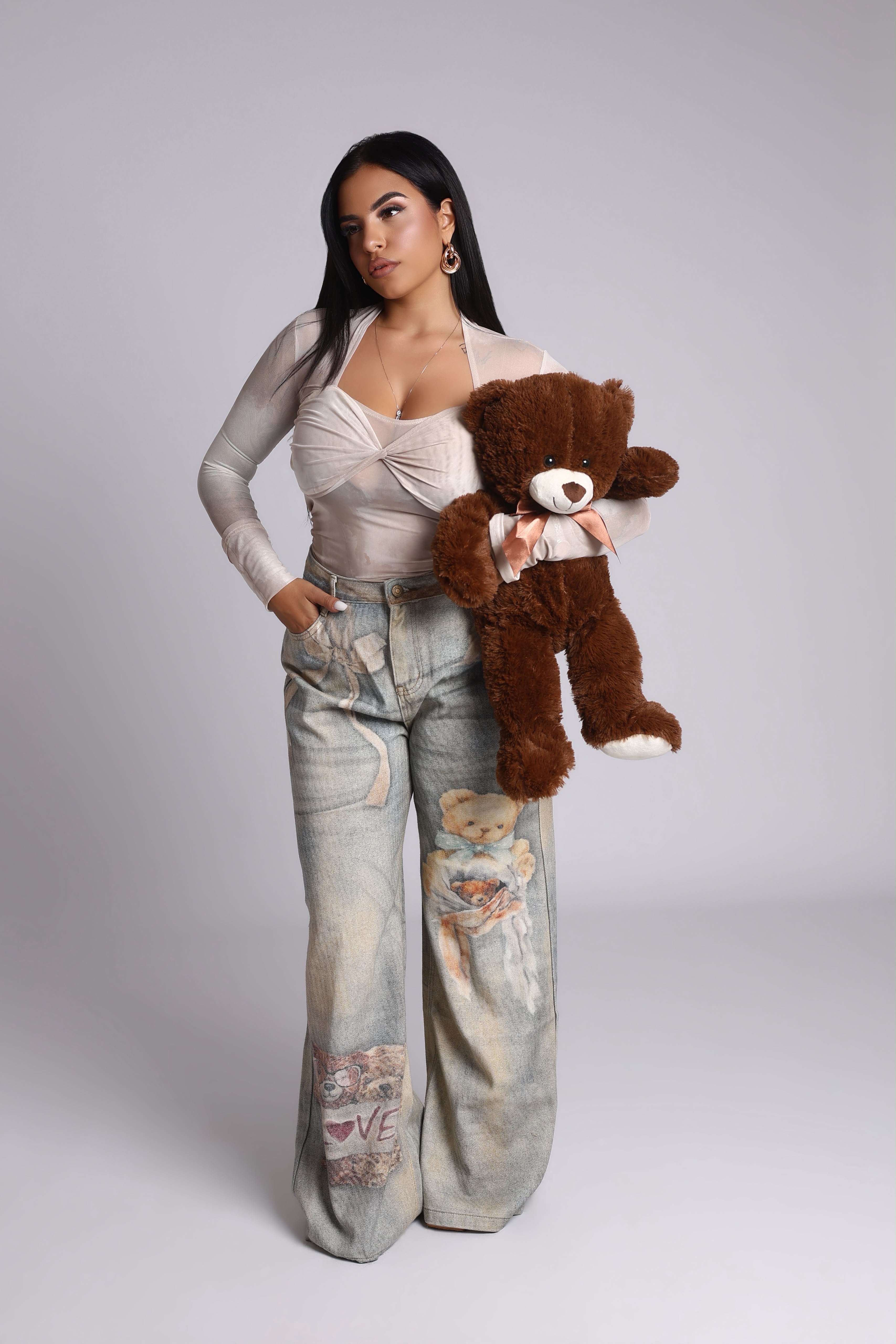 TOP BEIGE ROSALIA - MIL