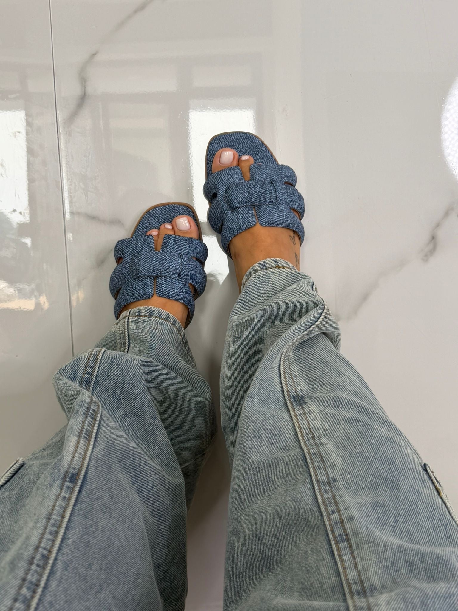 CIABBY MOD INTRECCIO - DENIM