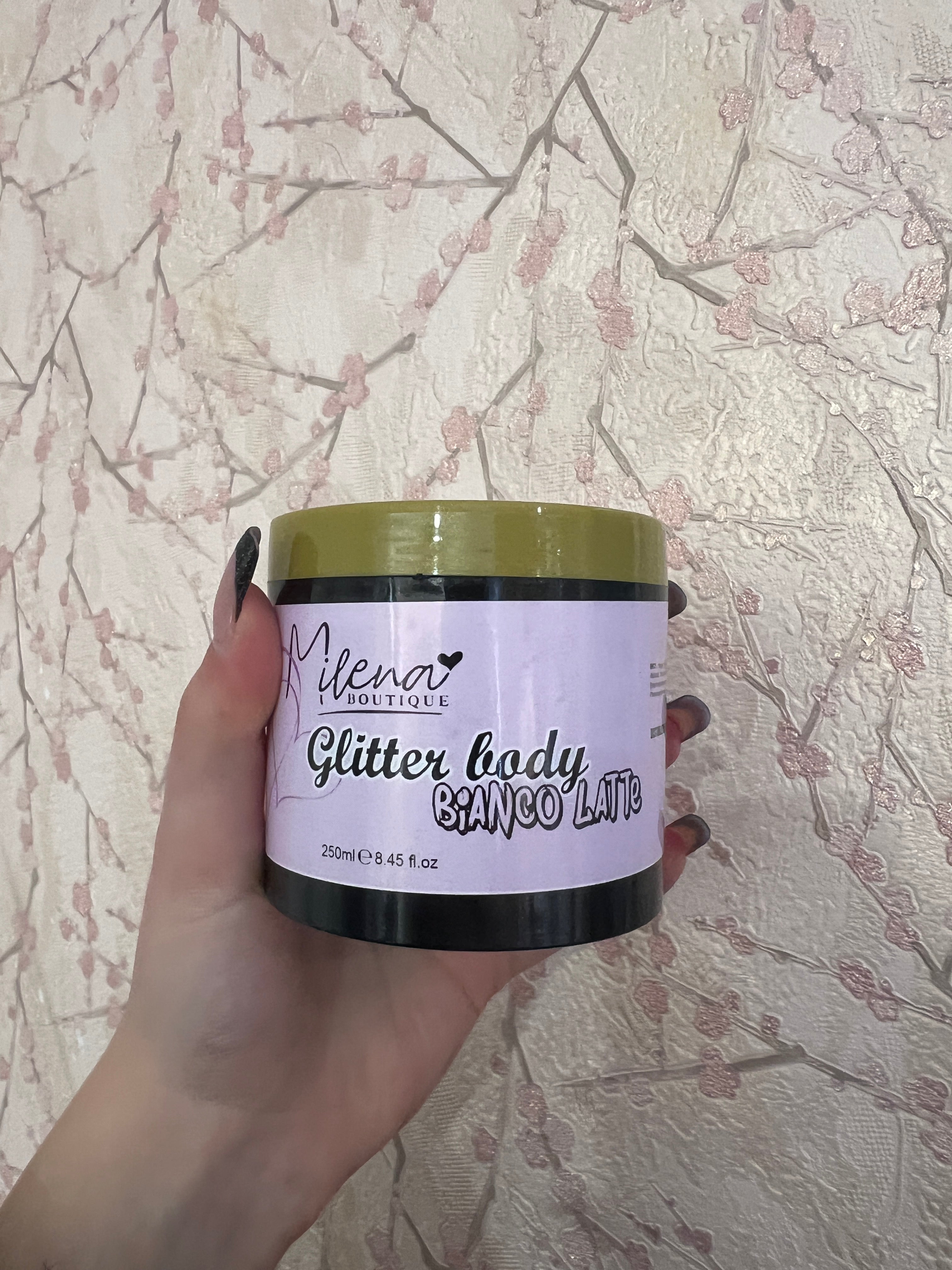 BODY GLITTER - BIANCO LATTE