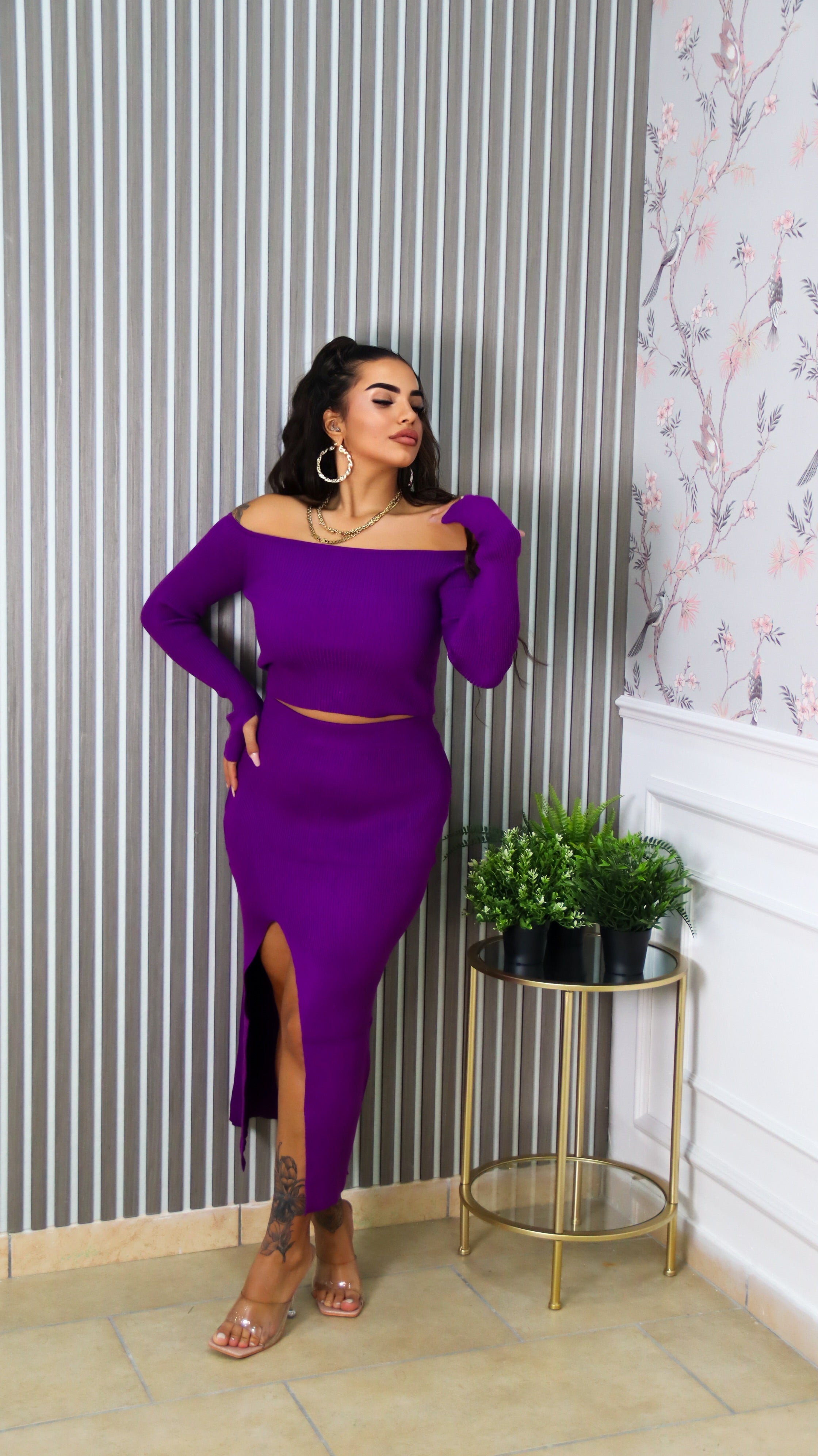 COORDINATO VIOLET MIL