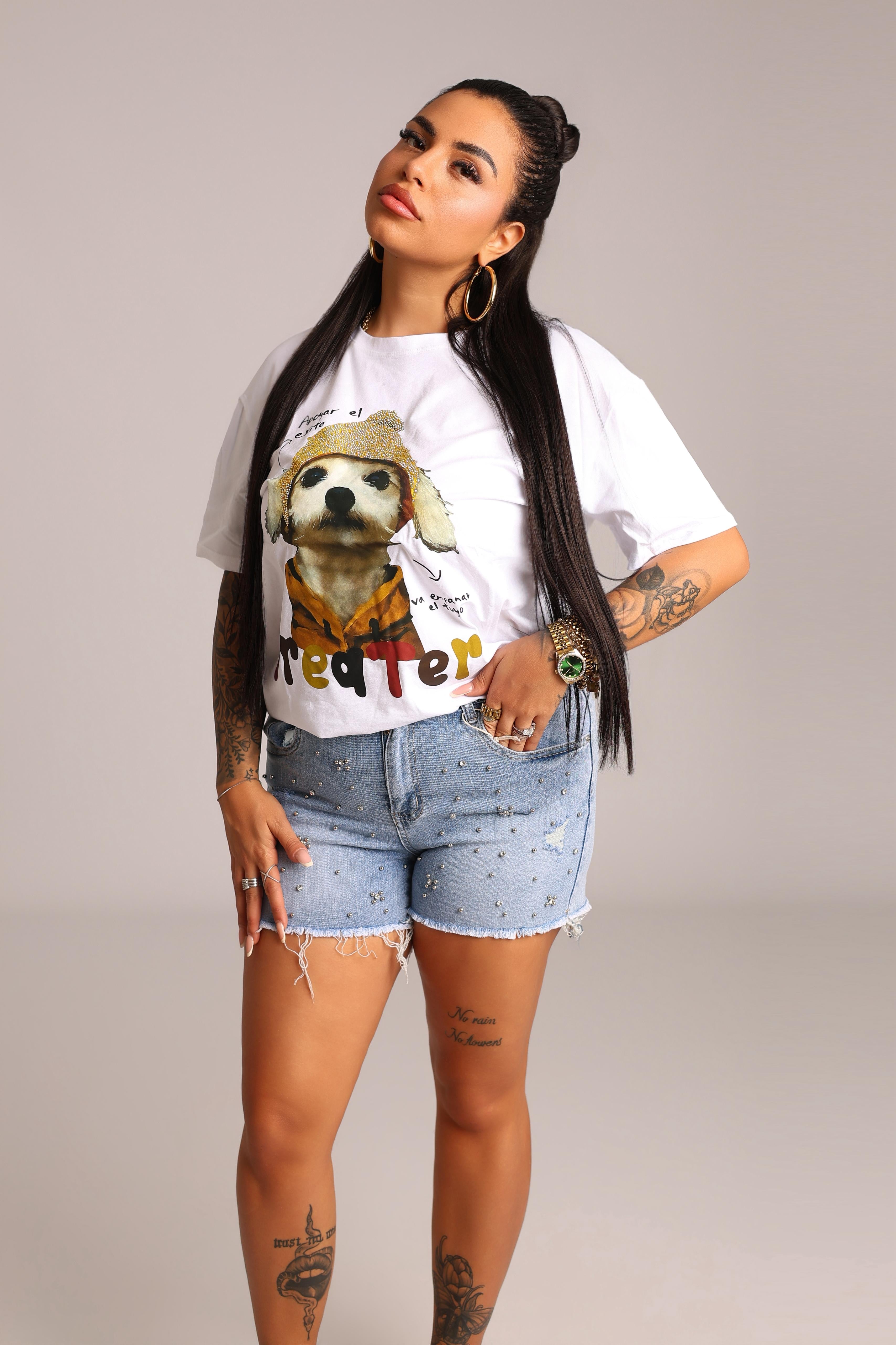 T-SHIRT LITTLE DOG - MIL
