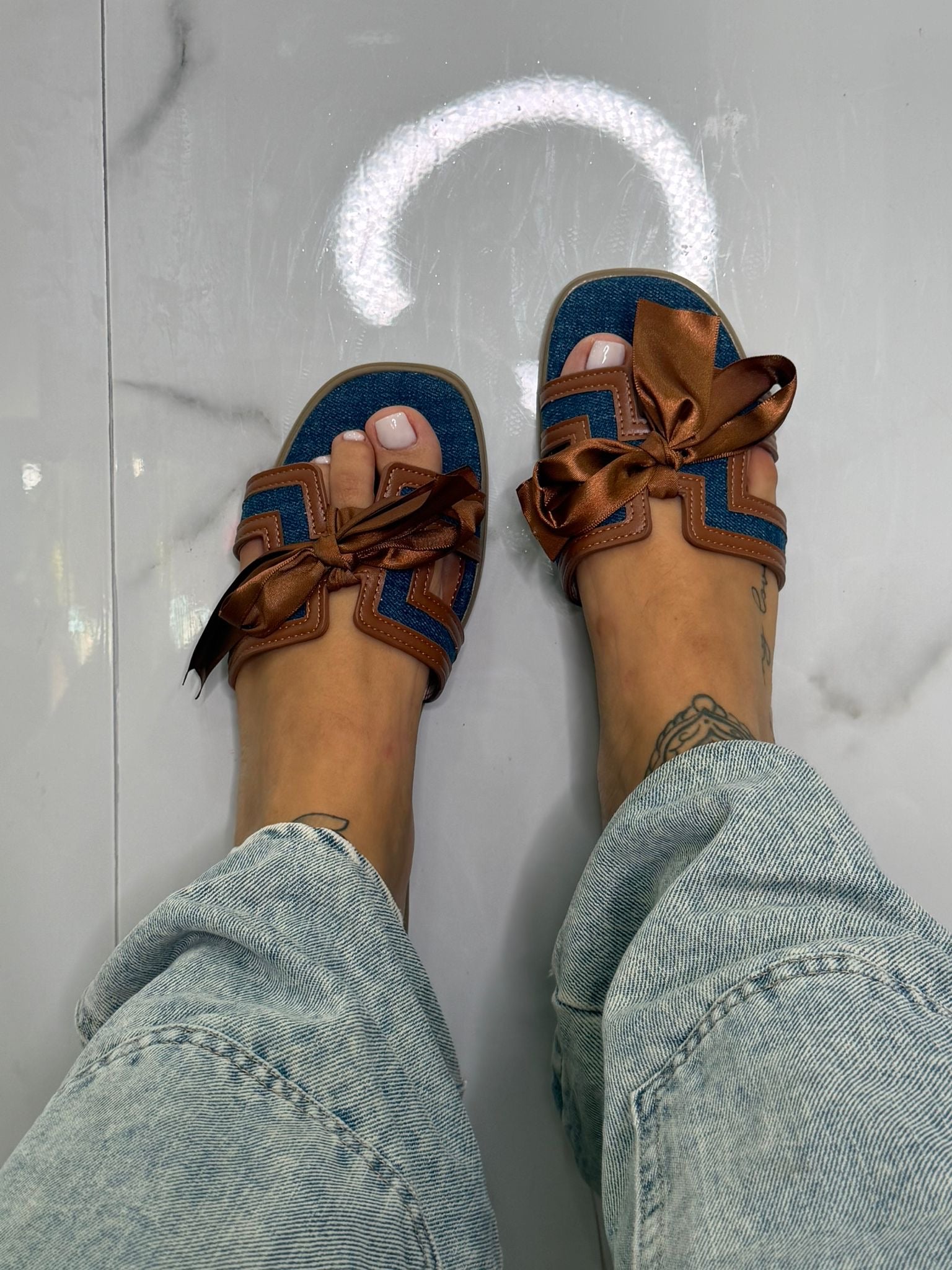 CIABBY MOD HERMMES - DENIM BLUE