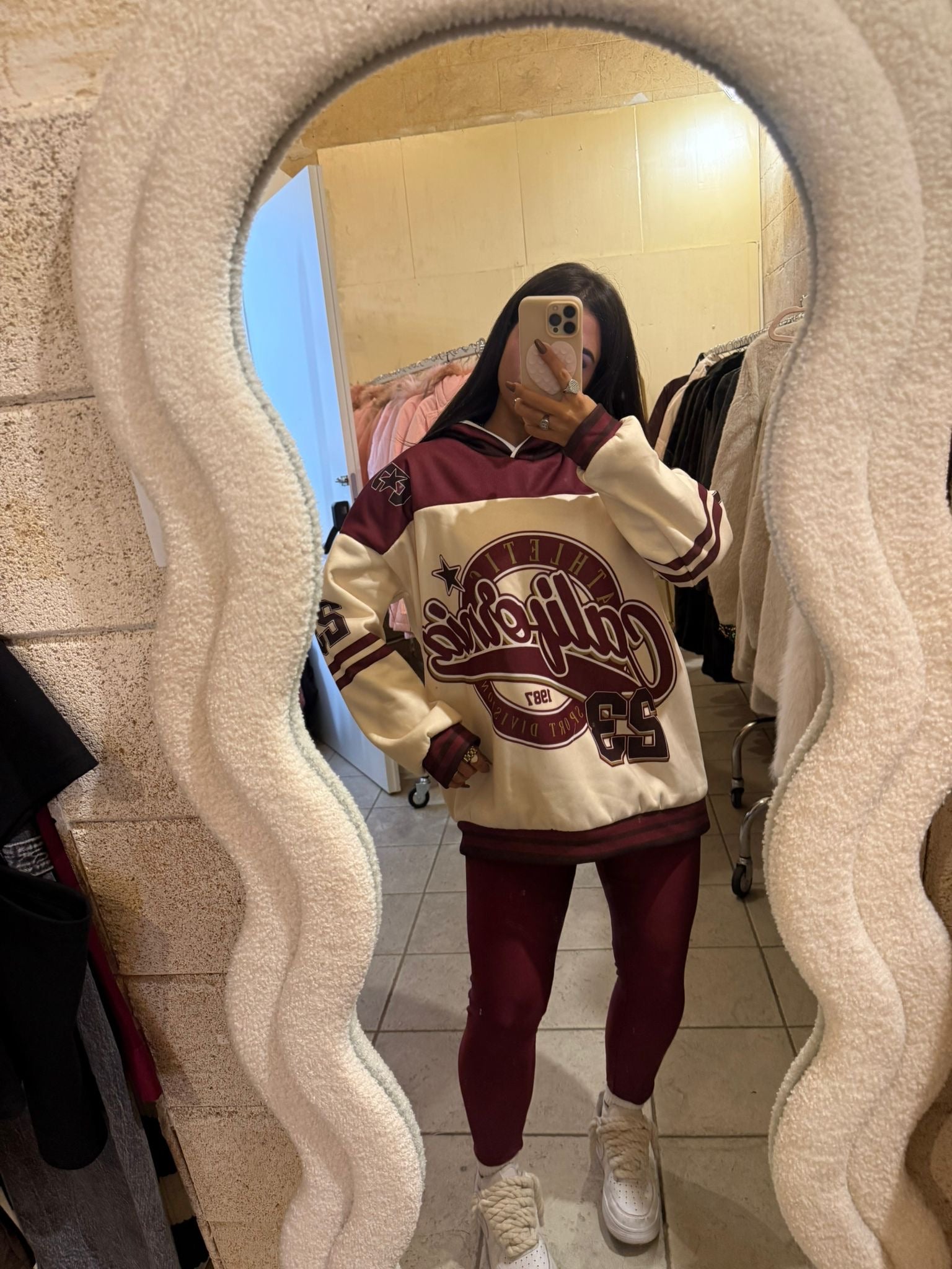 COORDINATO CALIFORNIA - BORDEAUX