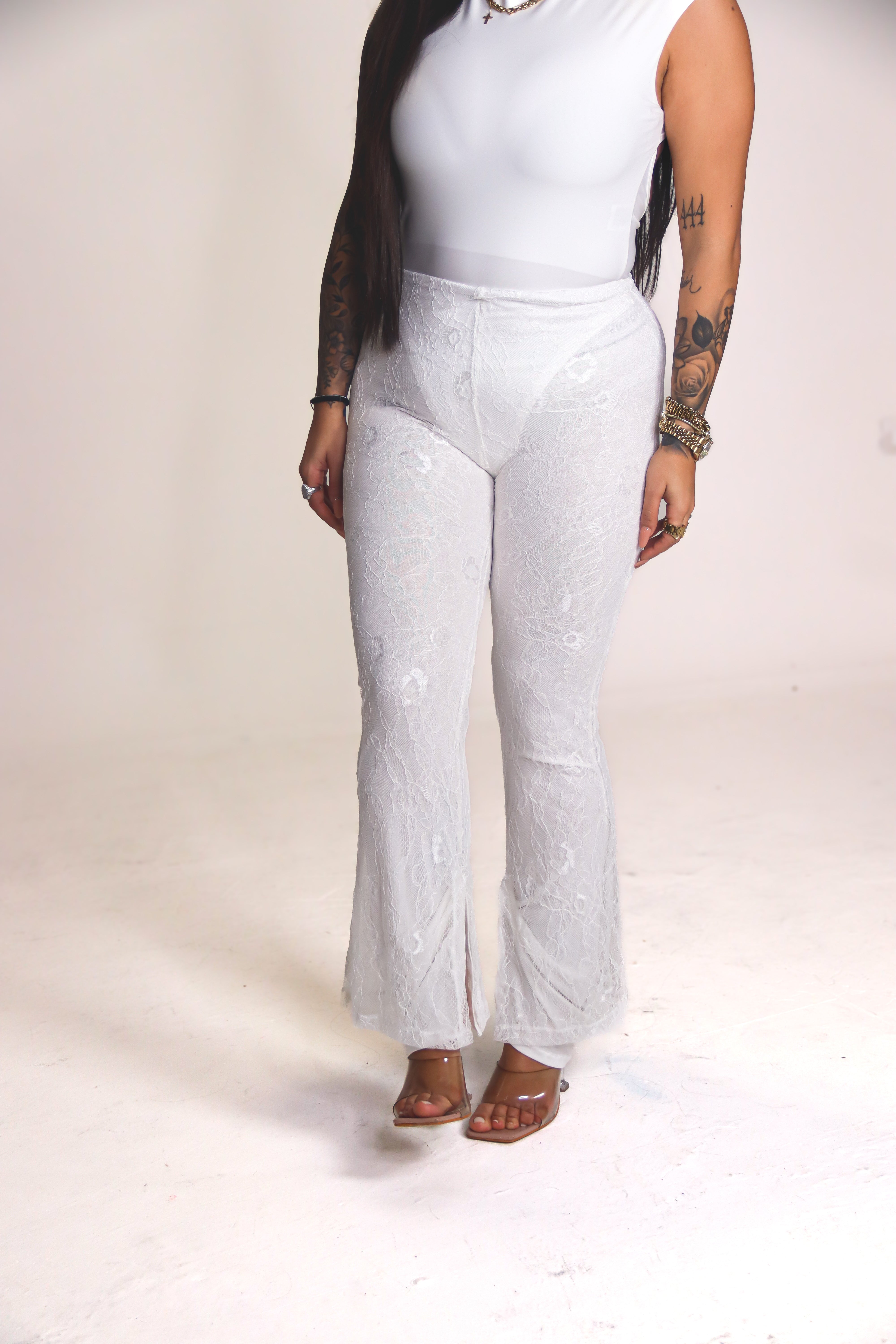 LEGGINGS PIZZO - LADY