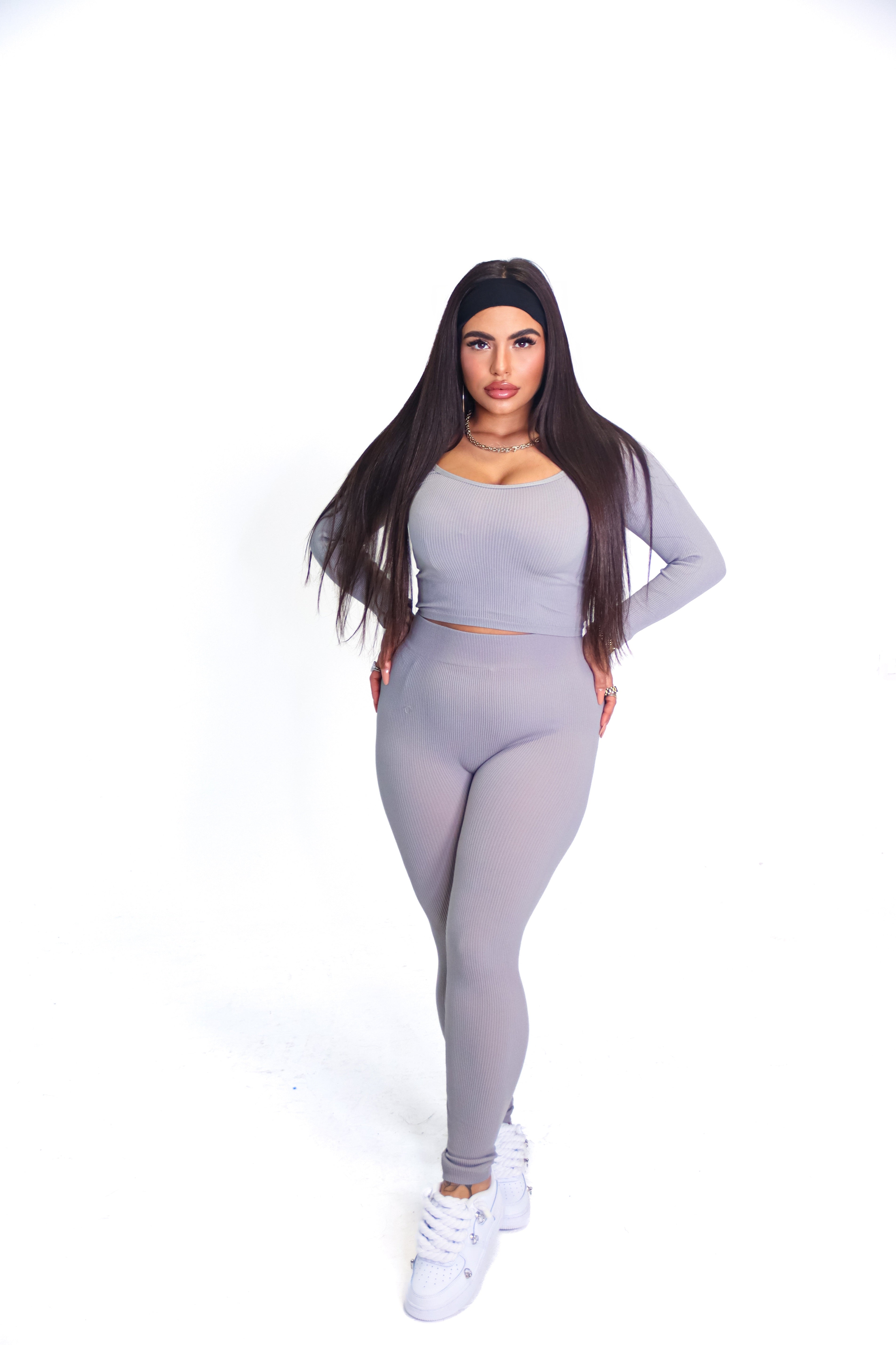 COORDINATO FIT BASIC - GREY