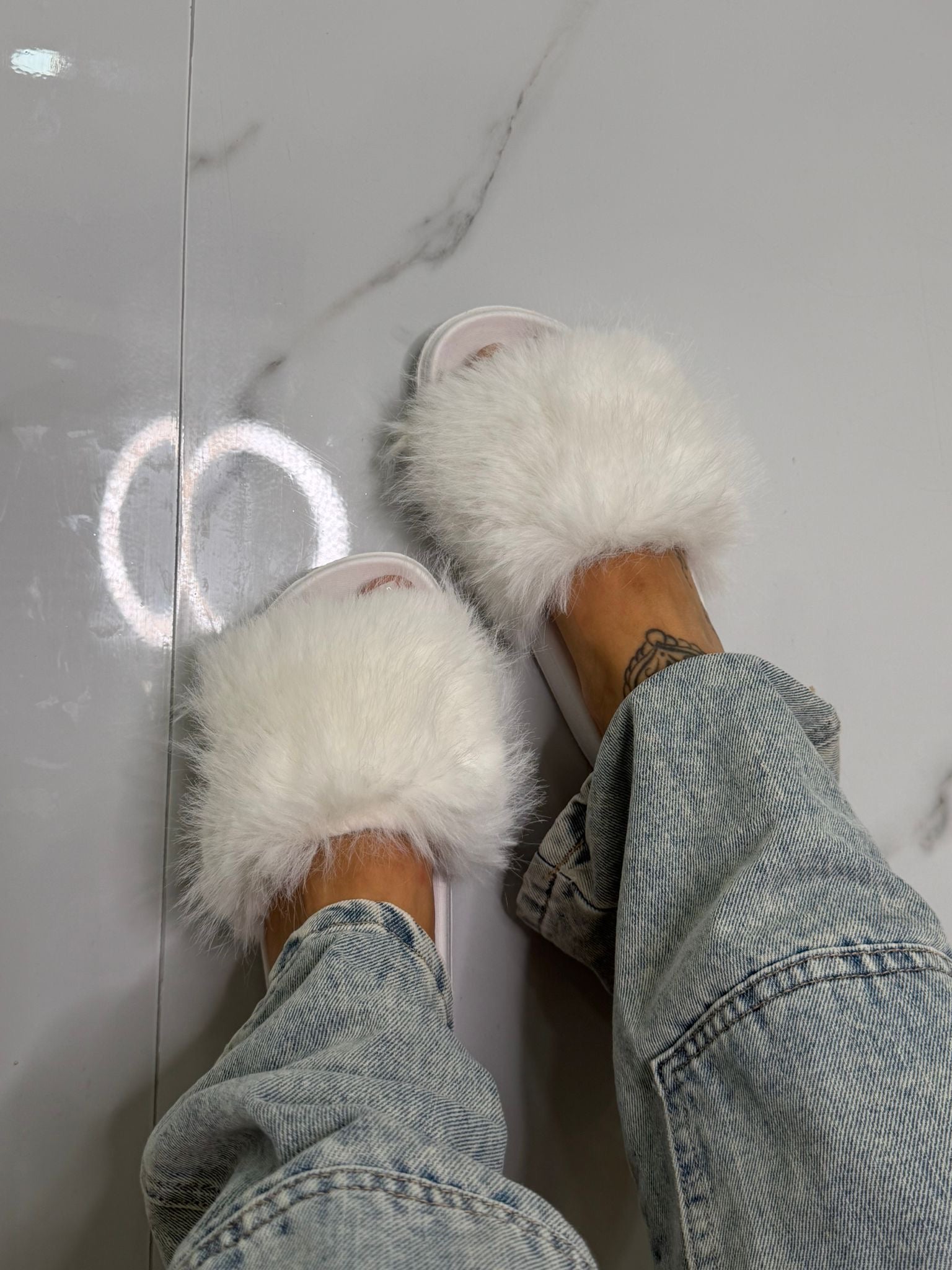 CIABBY PELUCHE - WHITE