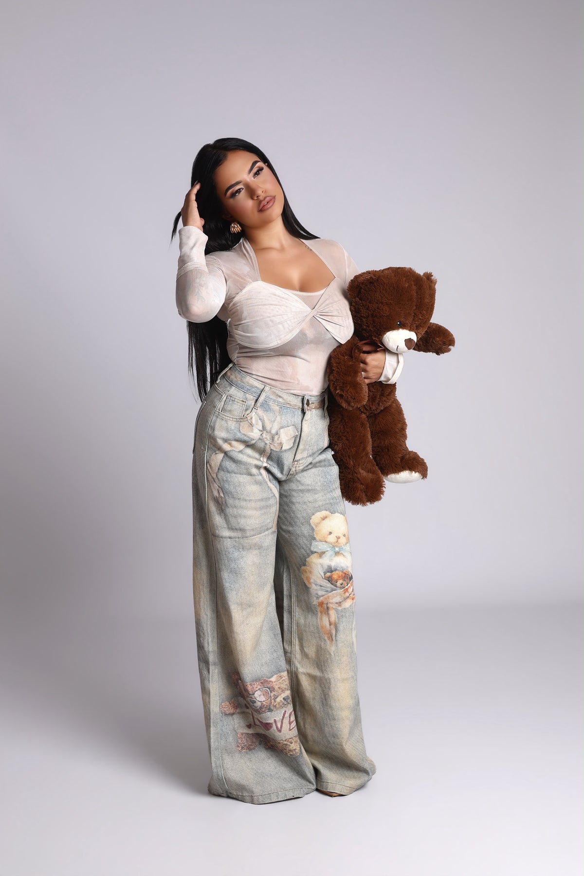 TOP BEIGE ROSALIA - MIL