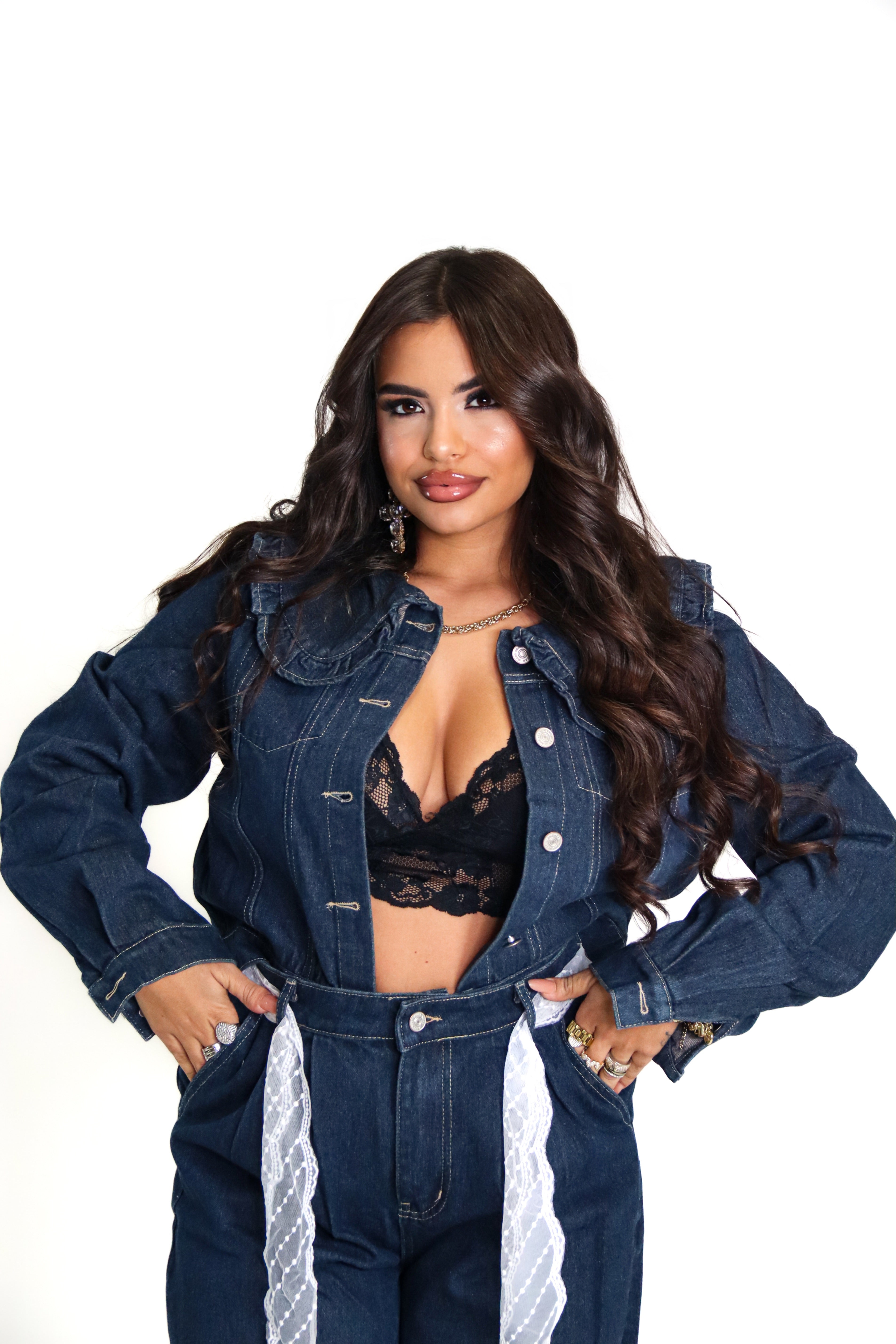 COORDINATO DENIM BLUE - MIL