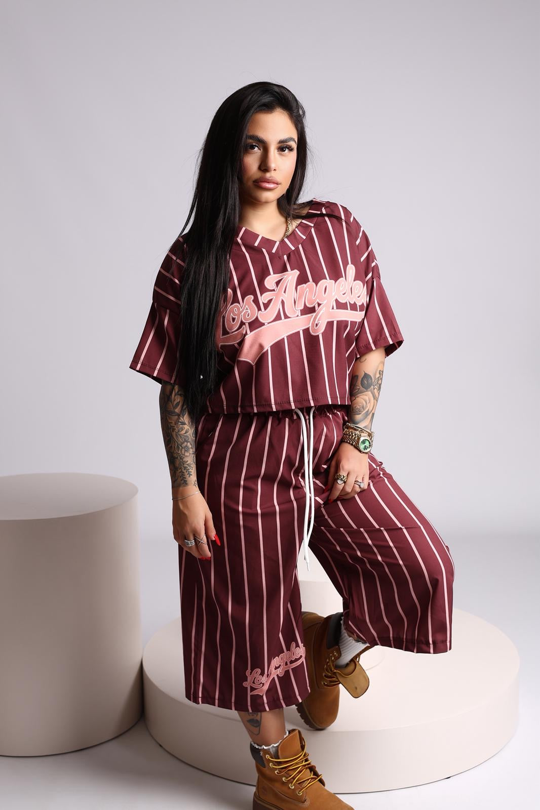 COORDINATO BORDEAUX - LOS ANGELES