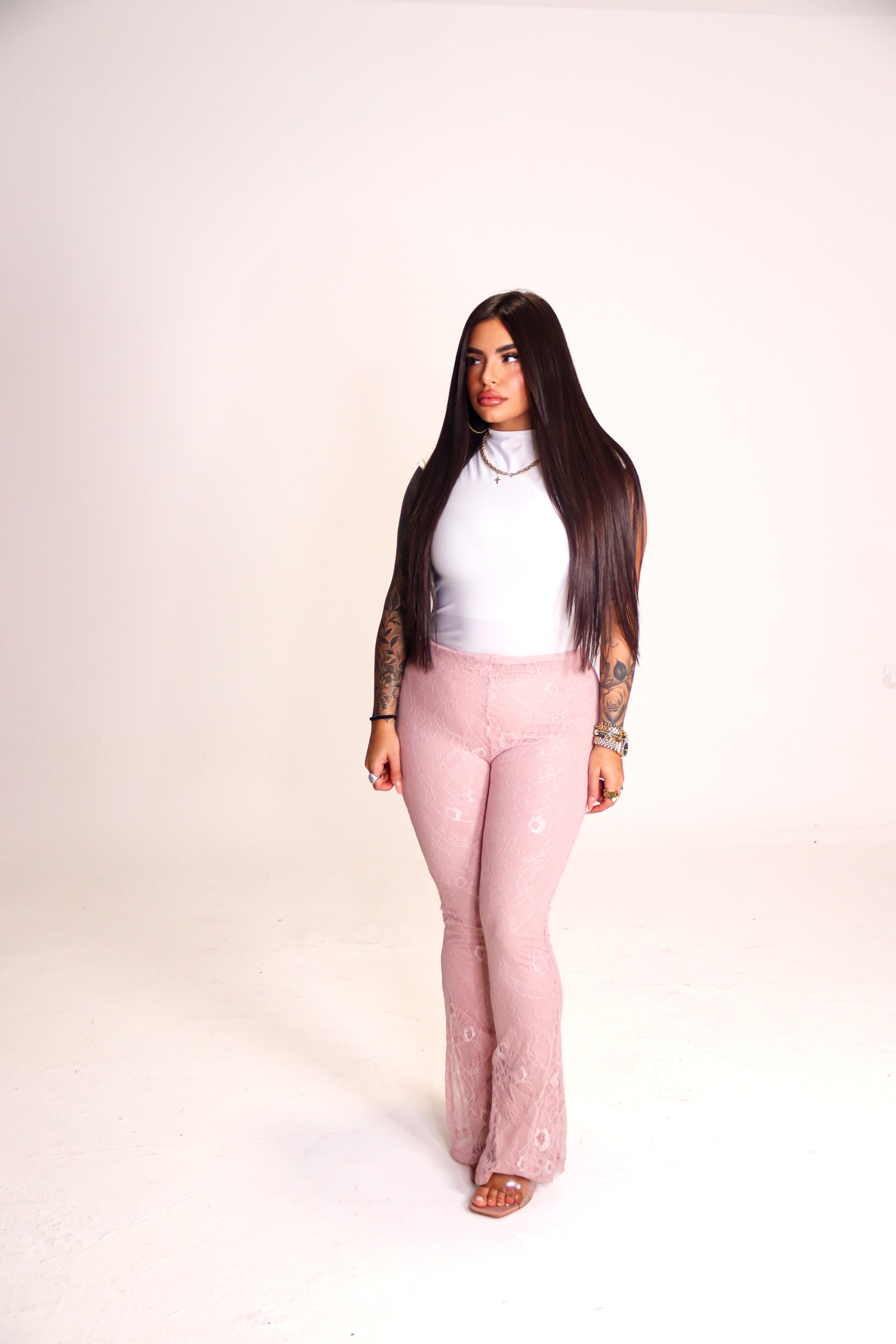 LEGGINGS PIZZO - LADY