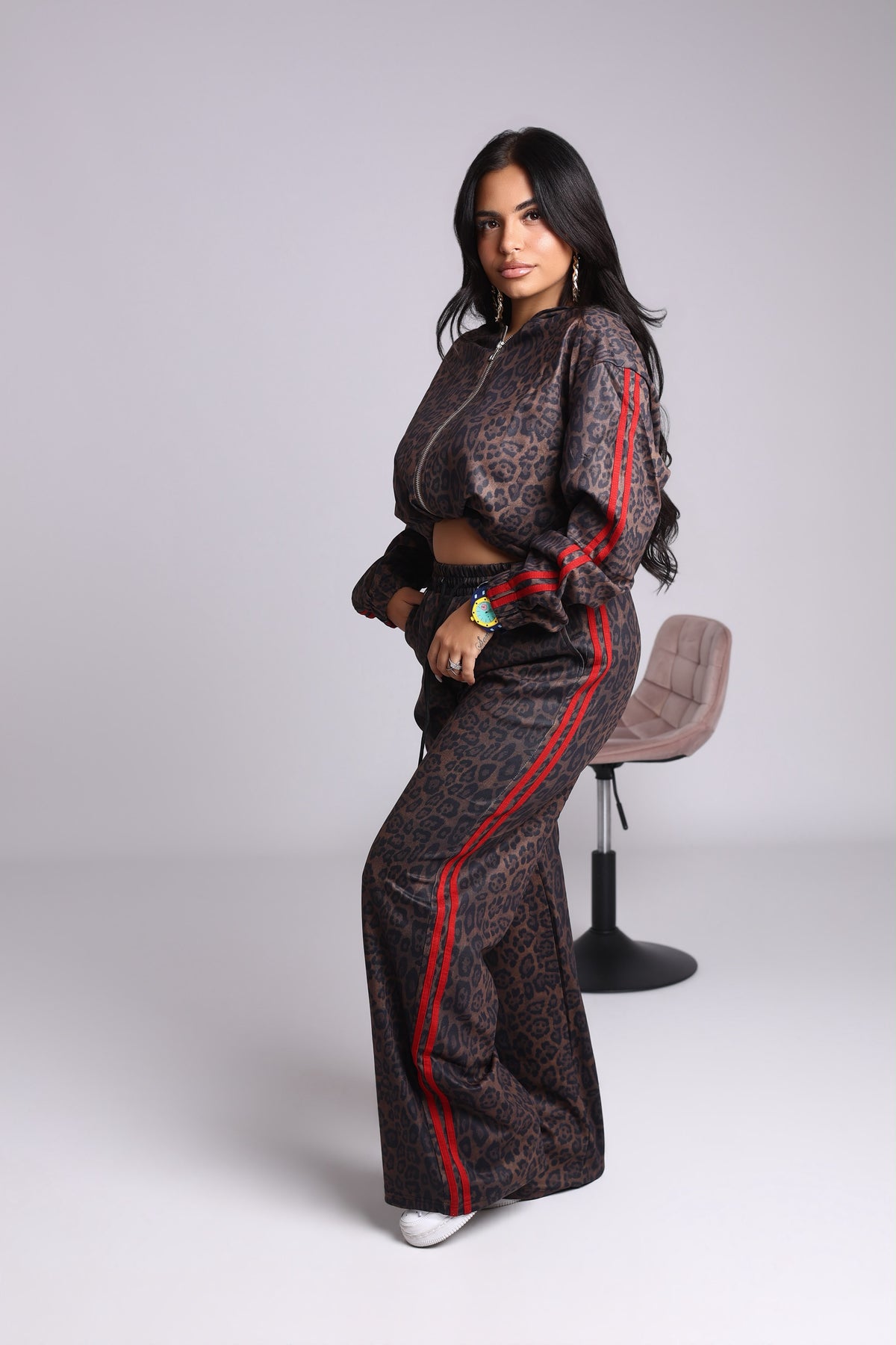 COORDINATO LEOPARD LINES - MIL