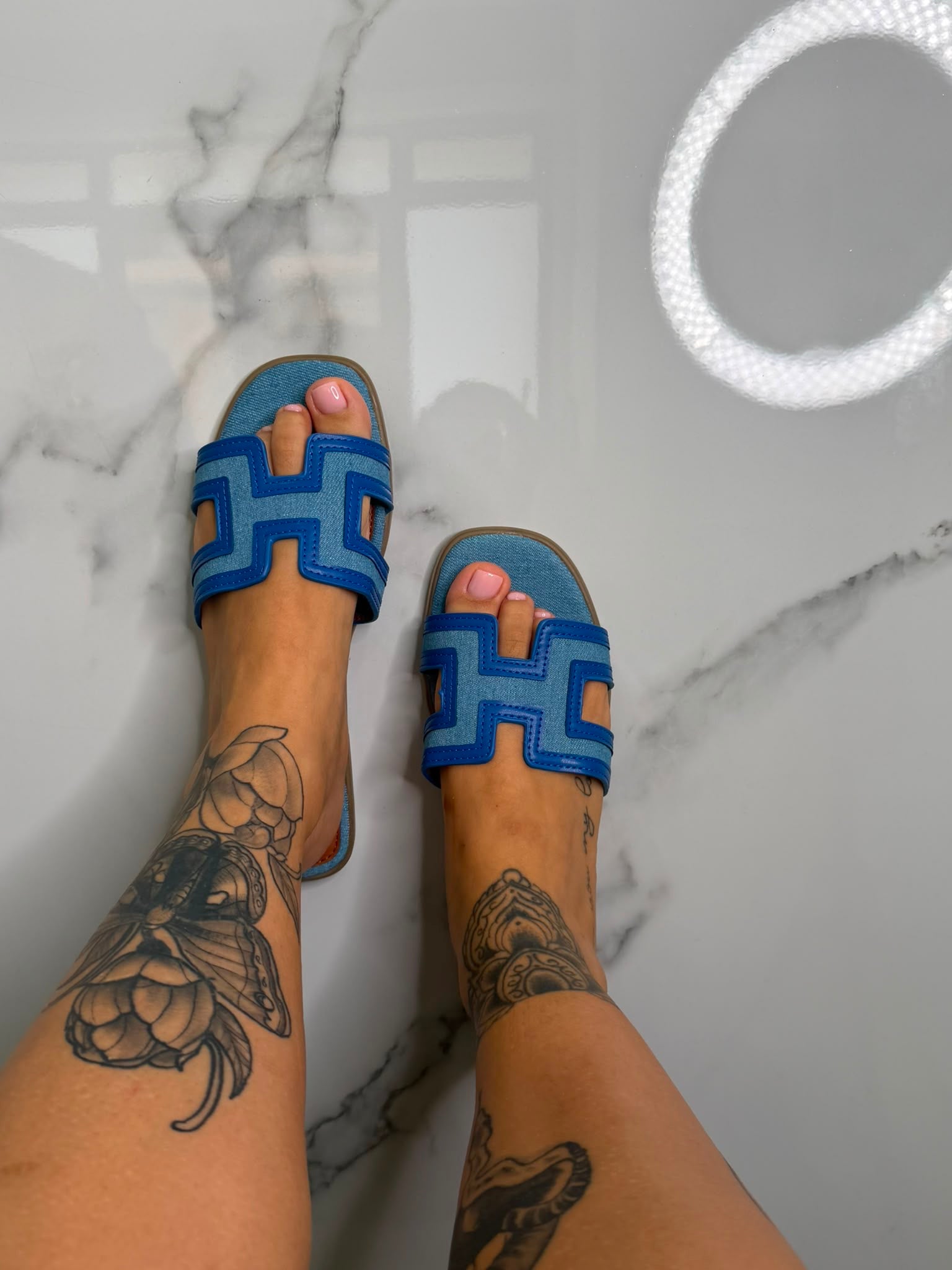 CIABBY MOD HERMMES DENIM - DOUBLE