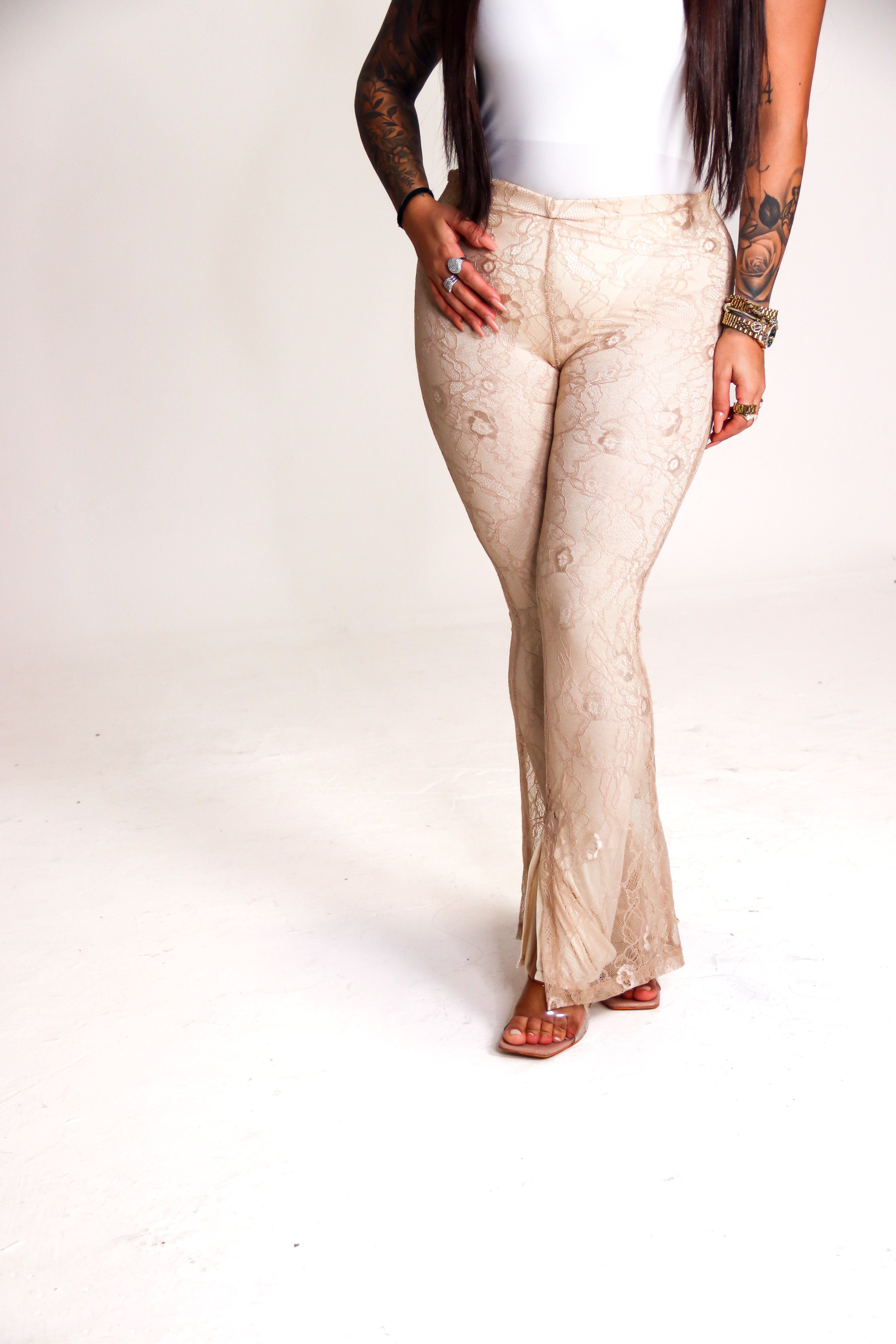 LEGGINGS PIZZO - LADY
