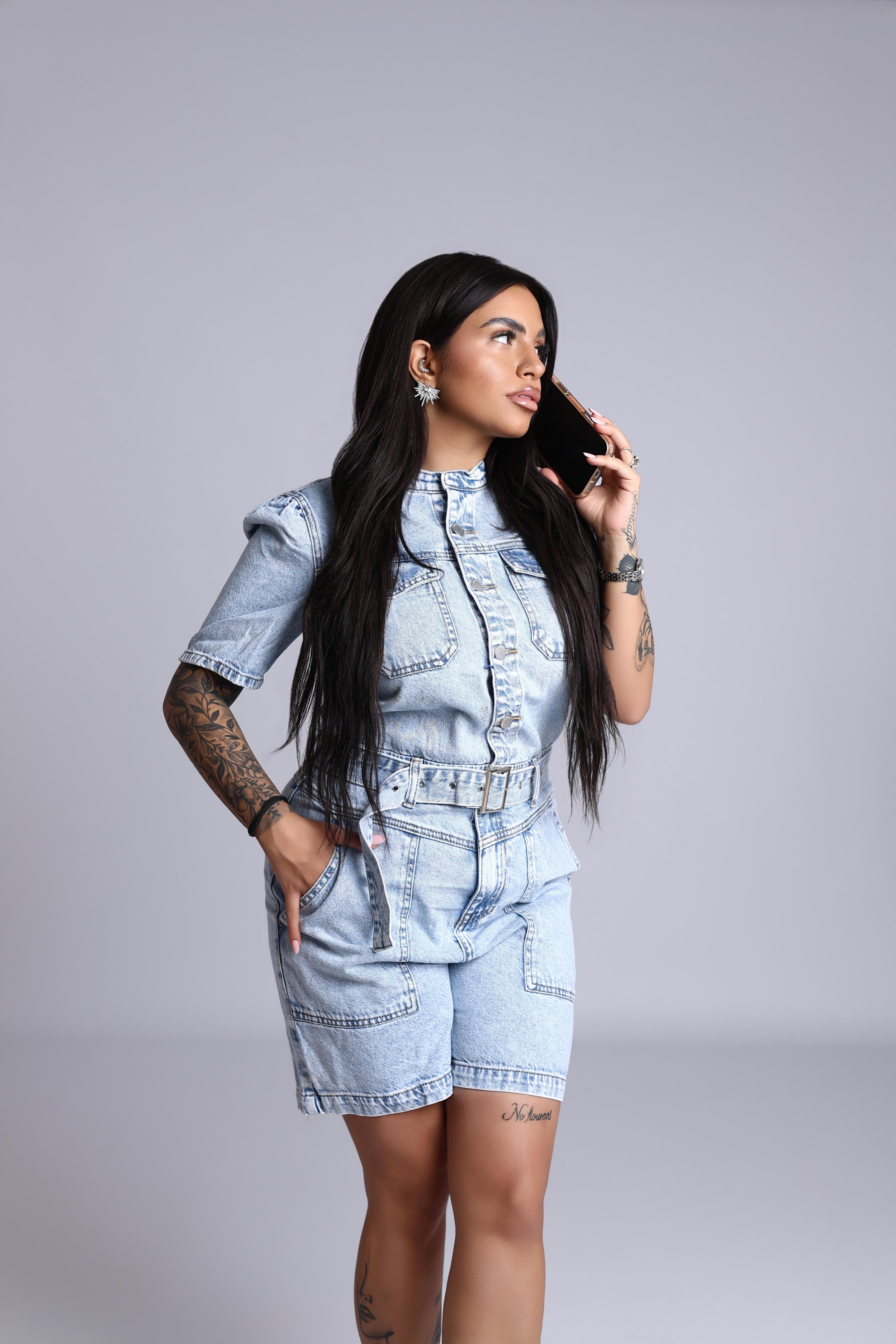 TUTINA LIGHT DENIM - CINTURA