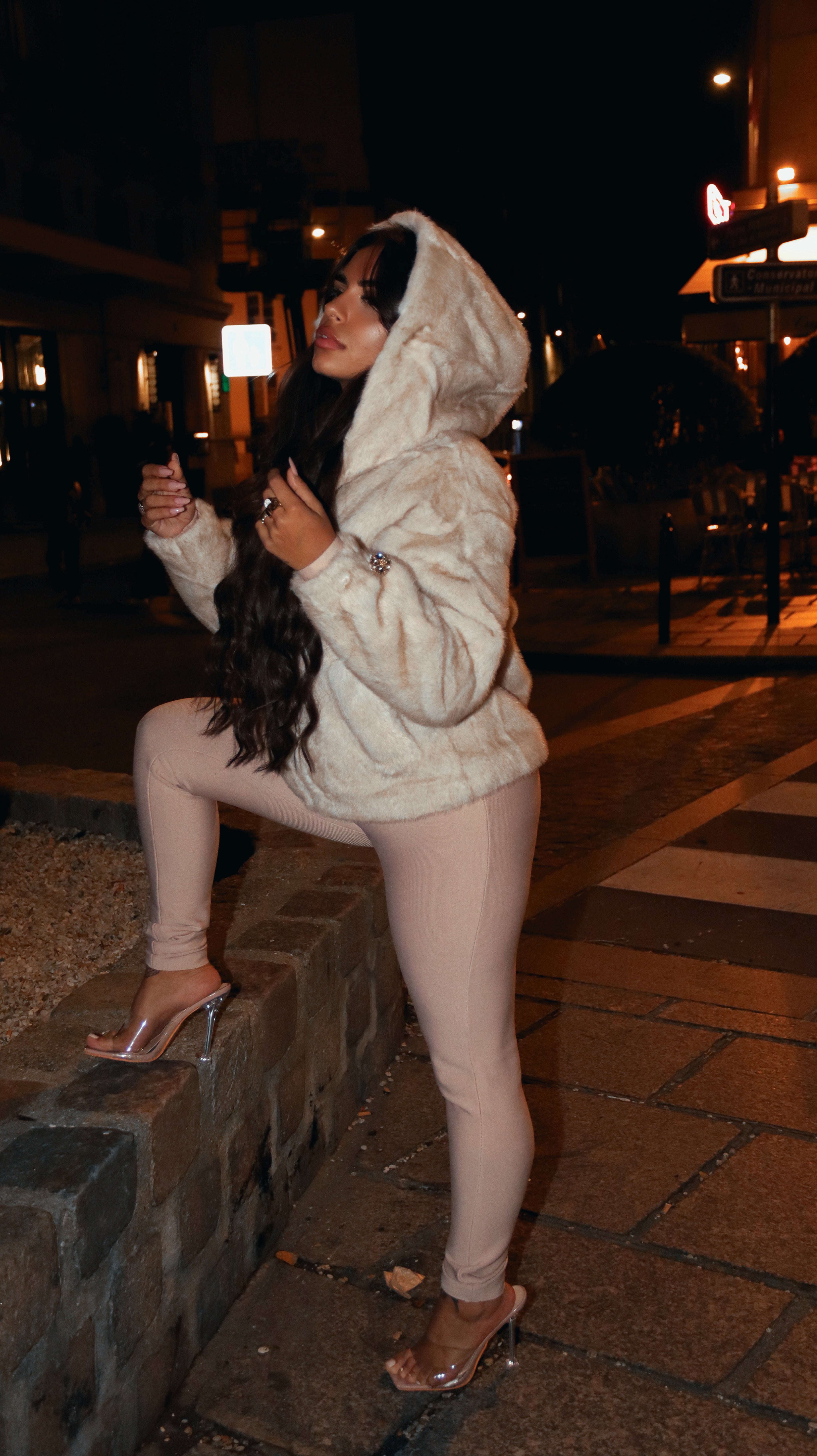 PELLICCIA LADY D - BEIGE