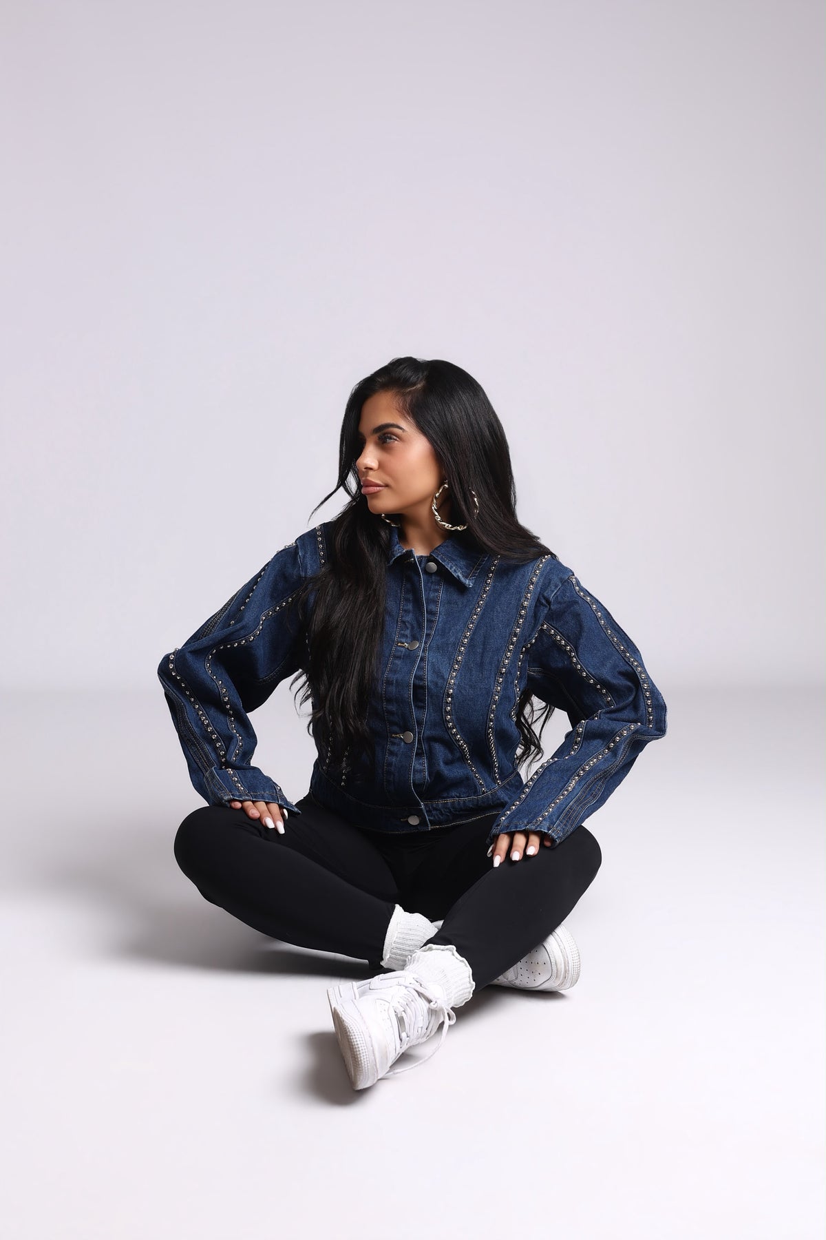 GIACCA DENIM BLUE - BORCHIE