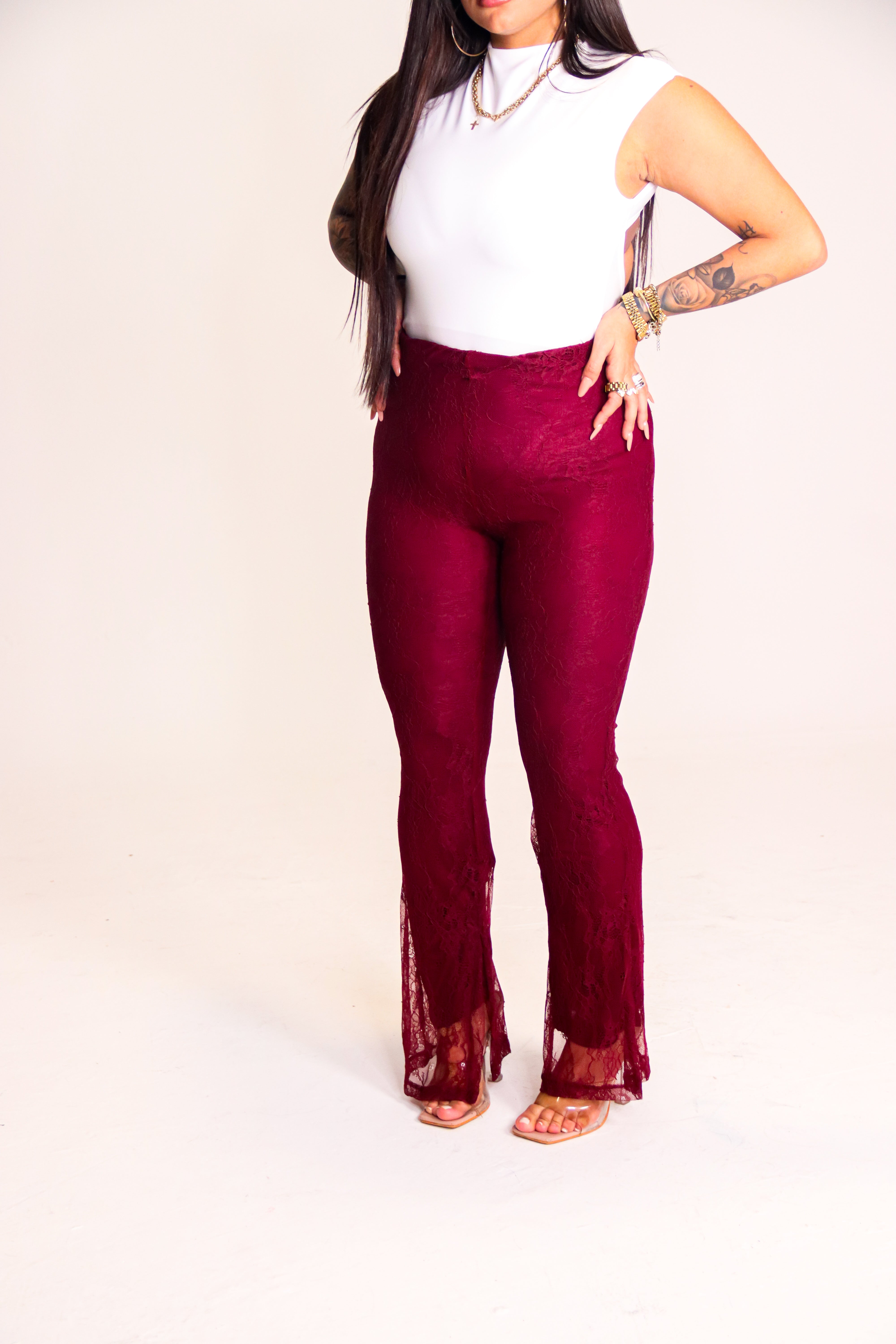 LEGGINGS PIZZO - LADY