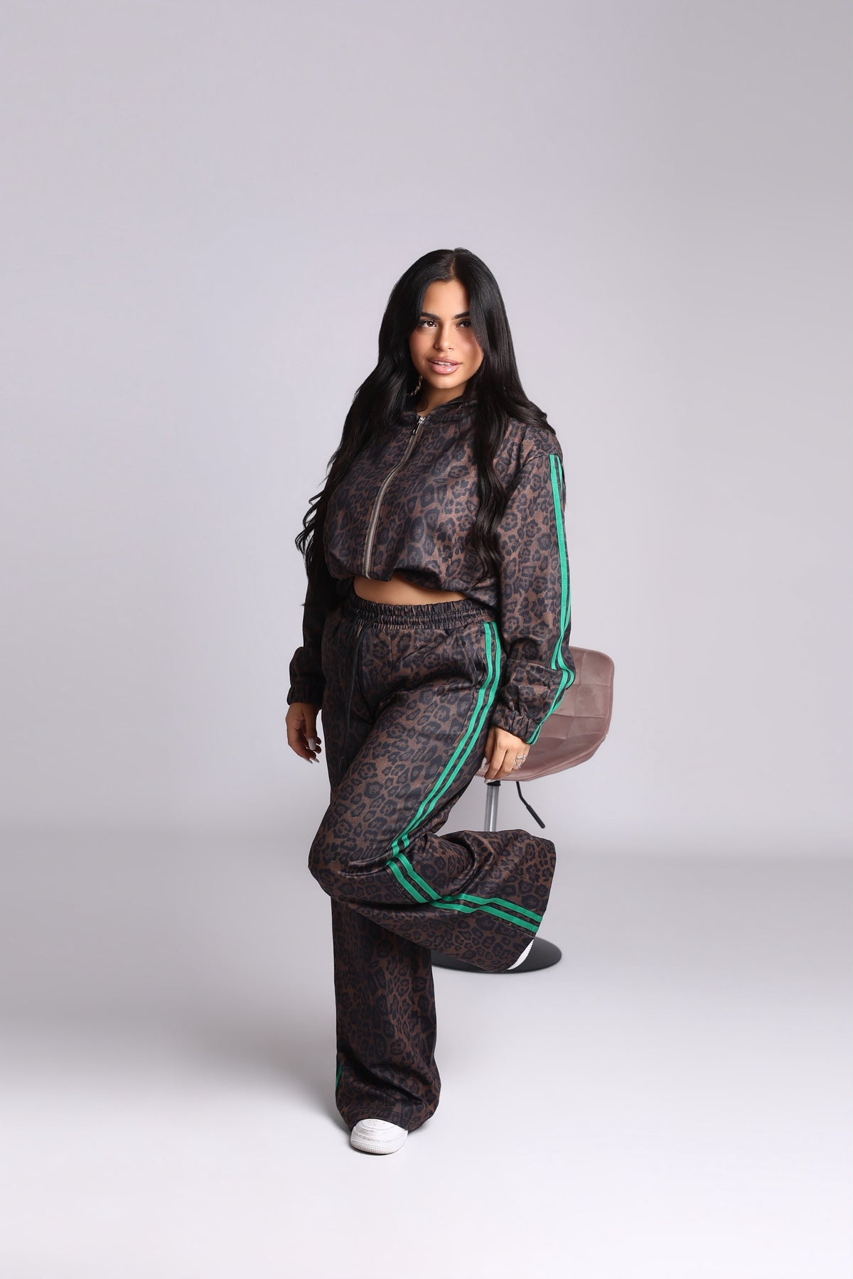 COORDINATO LEOPARD LINES - MIL