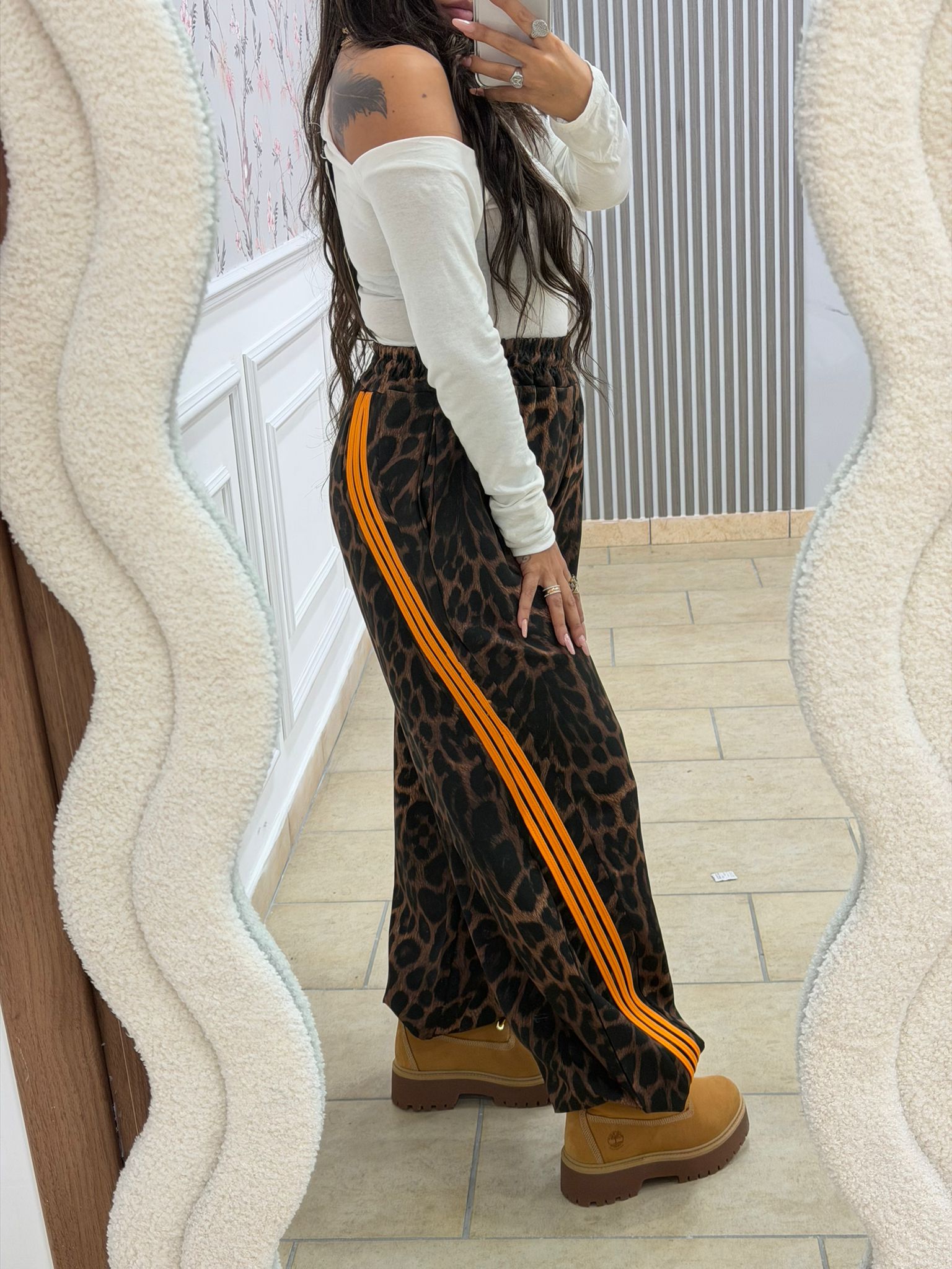 PANTATUTA BALLON - LEOPARD&ORANGE