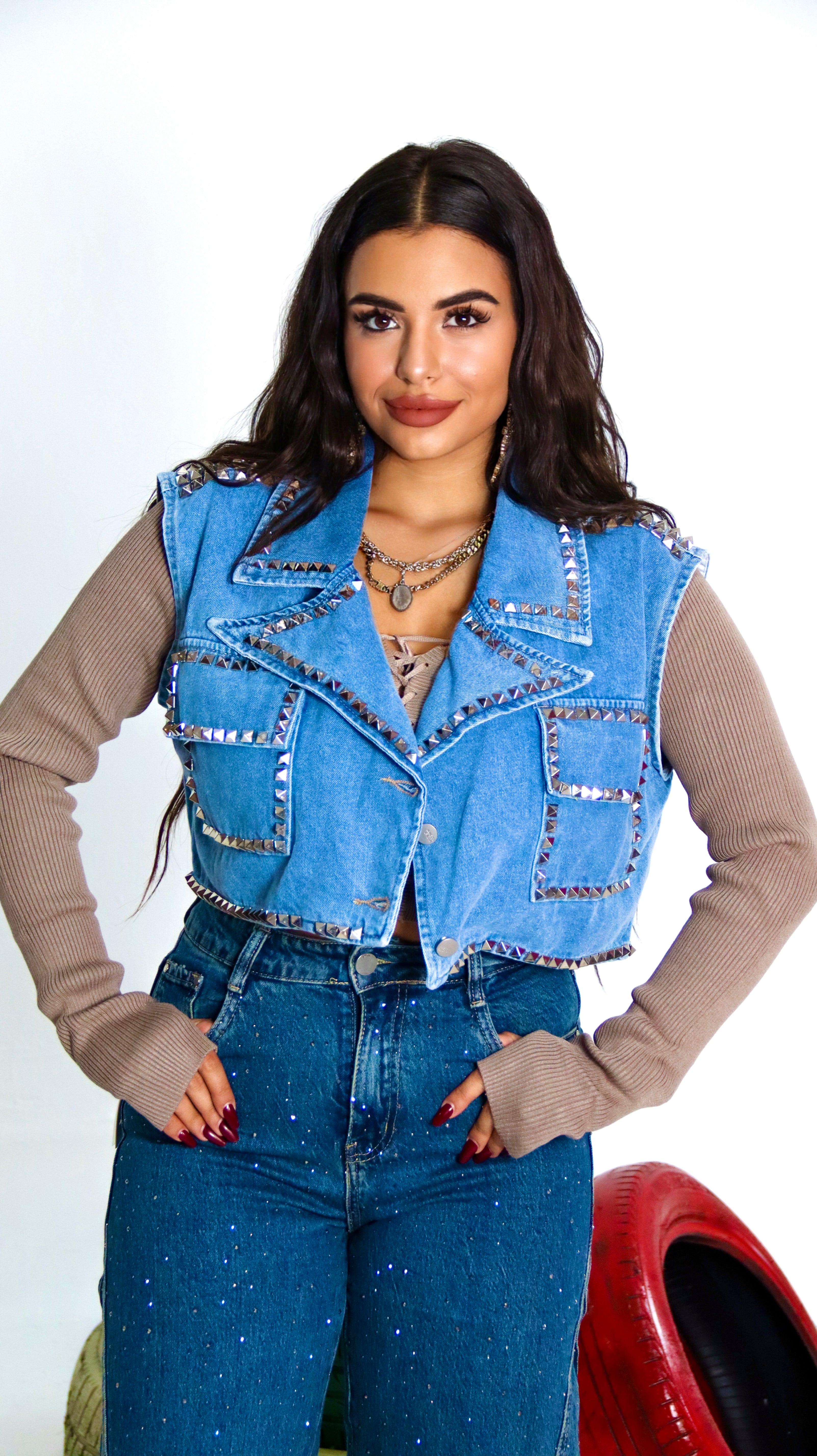 GILET DENIM MIL
