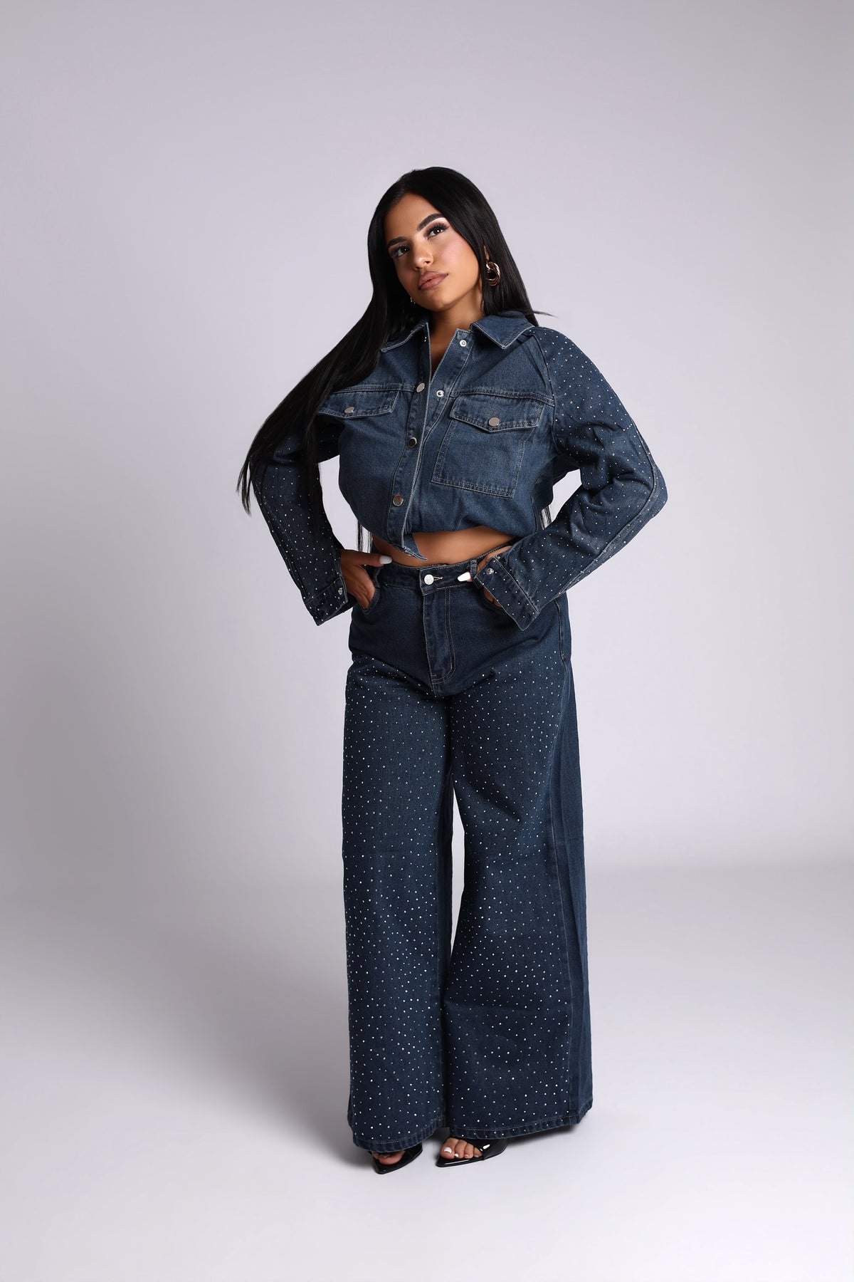 COORDINATO DENIM DIAMOND - QUEEN