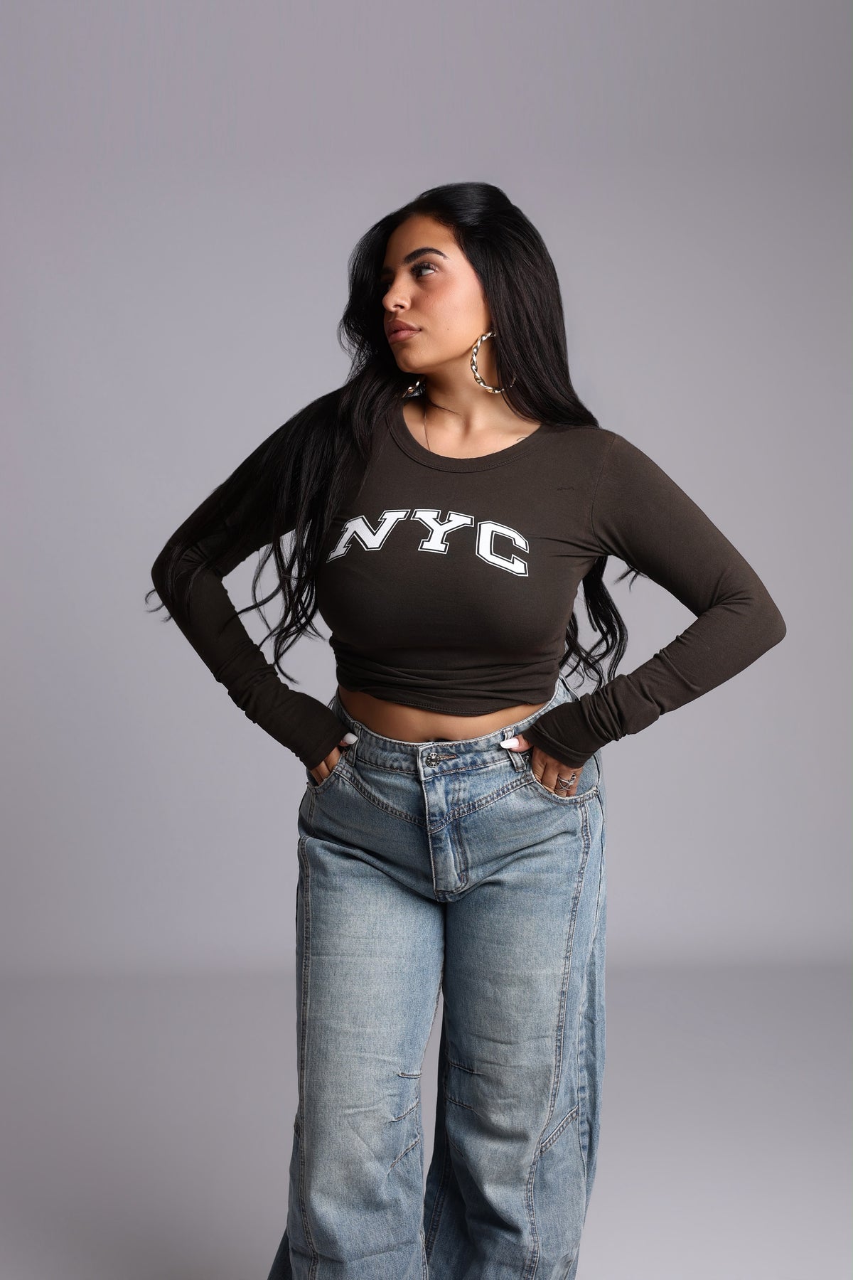 MAGLIA BASIC NYC - BROWN
