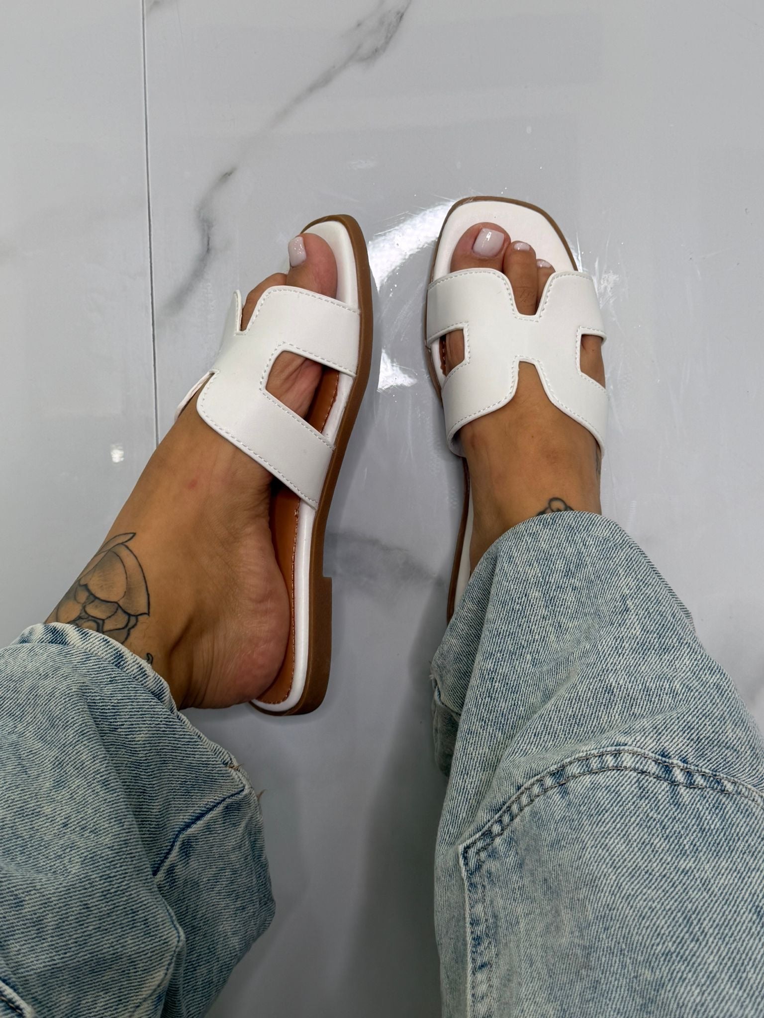 CIABBY MOD HERMMES - WHITE